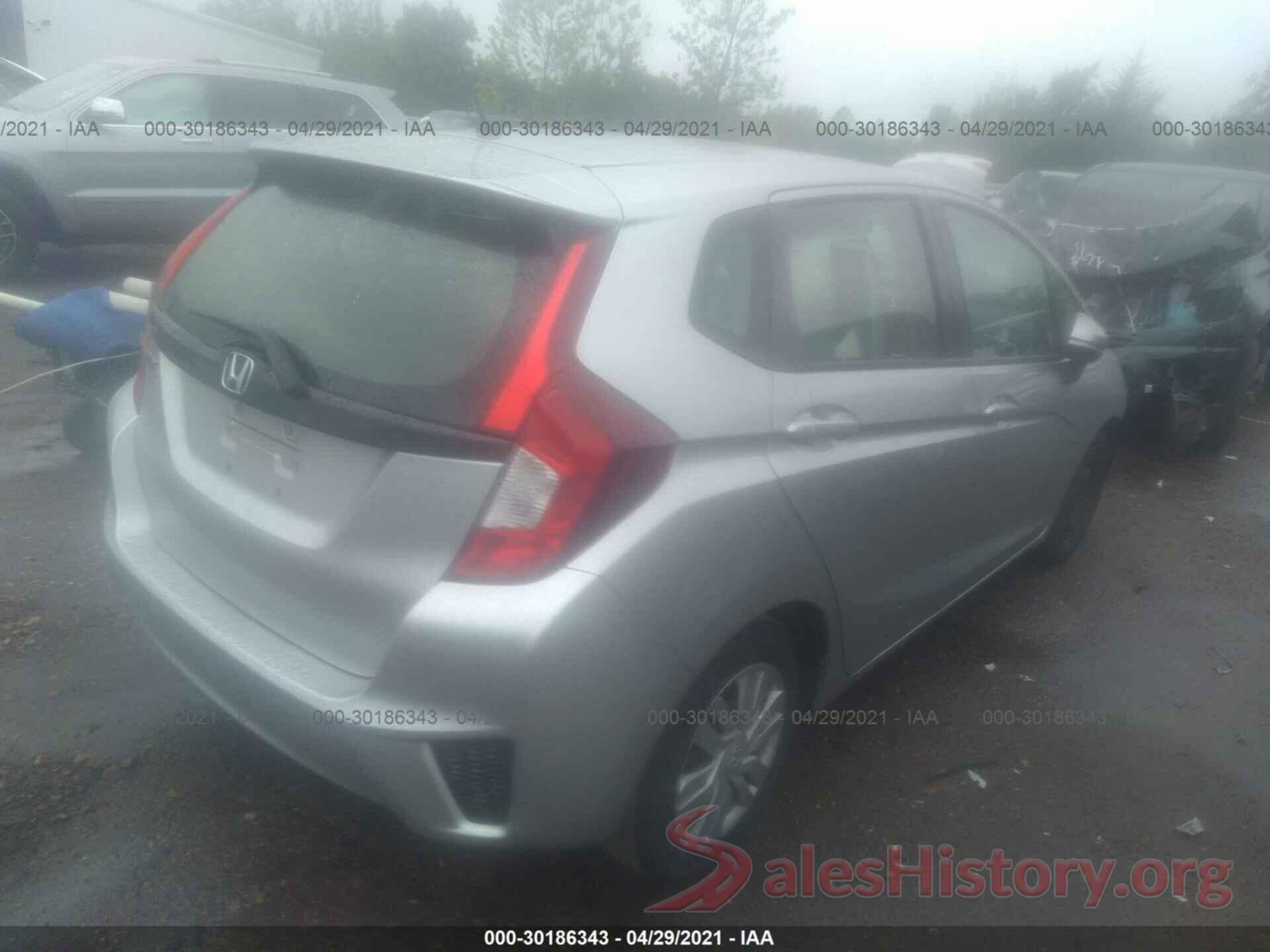 JHMGK5H59GX011052 2016 HONDA FIT