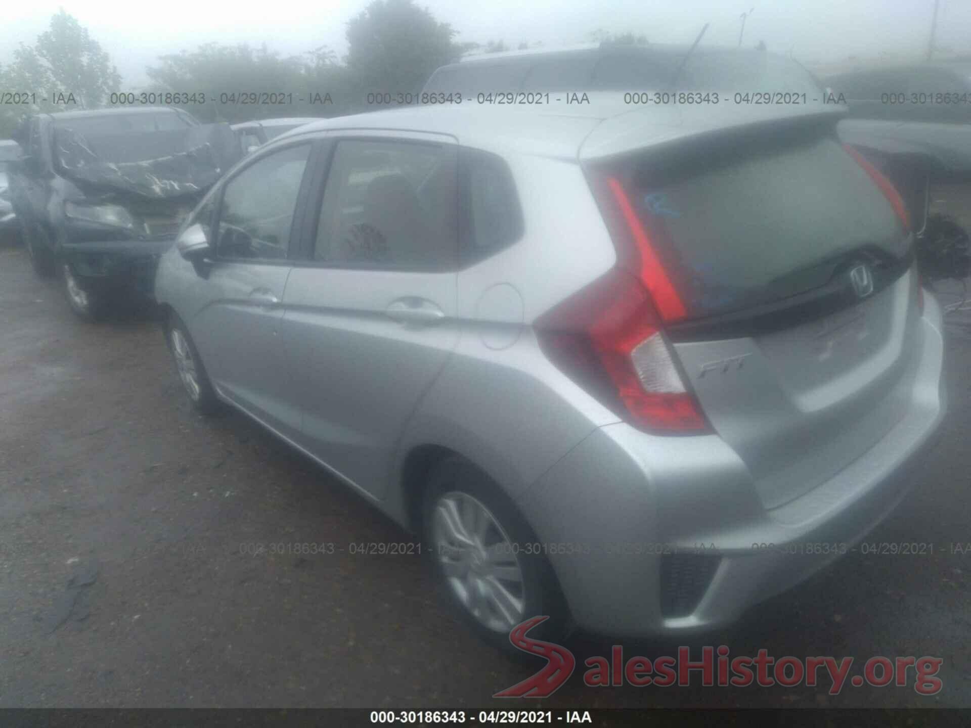 JHMGK5H59GX011052 2016 HONDA FIT