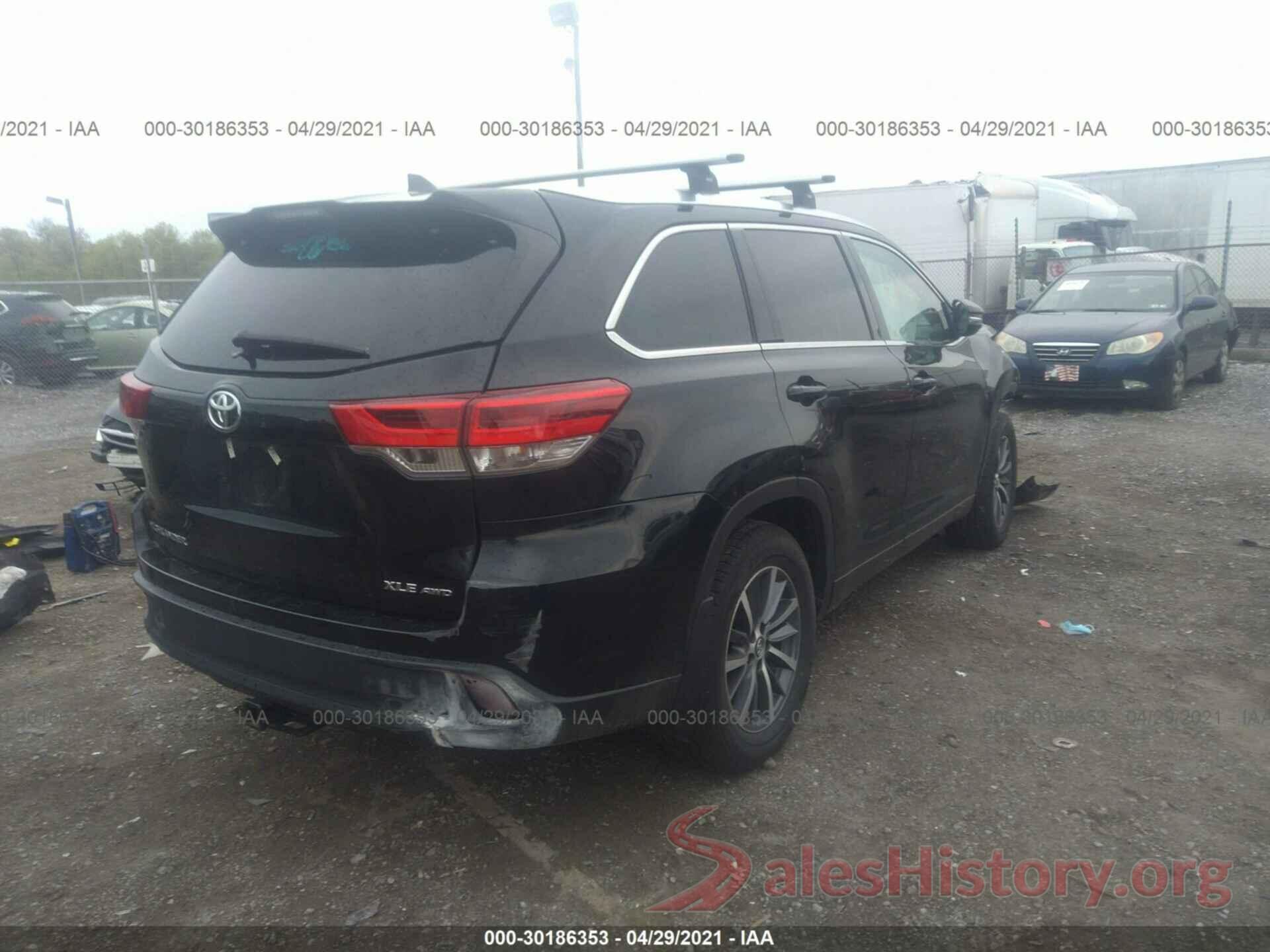 5TDJZRFH7HS390941 2017 TOYOTA HIGHLANDER