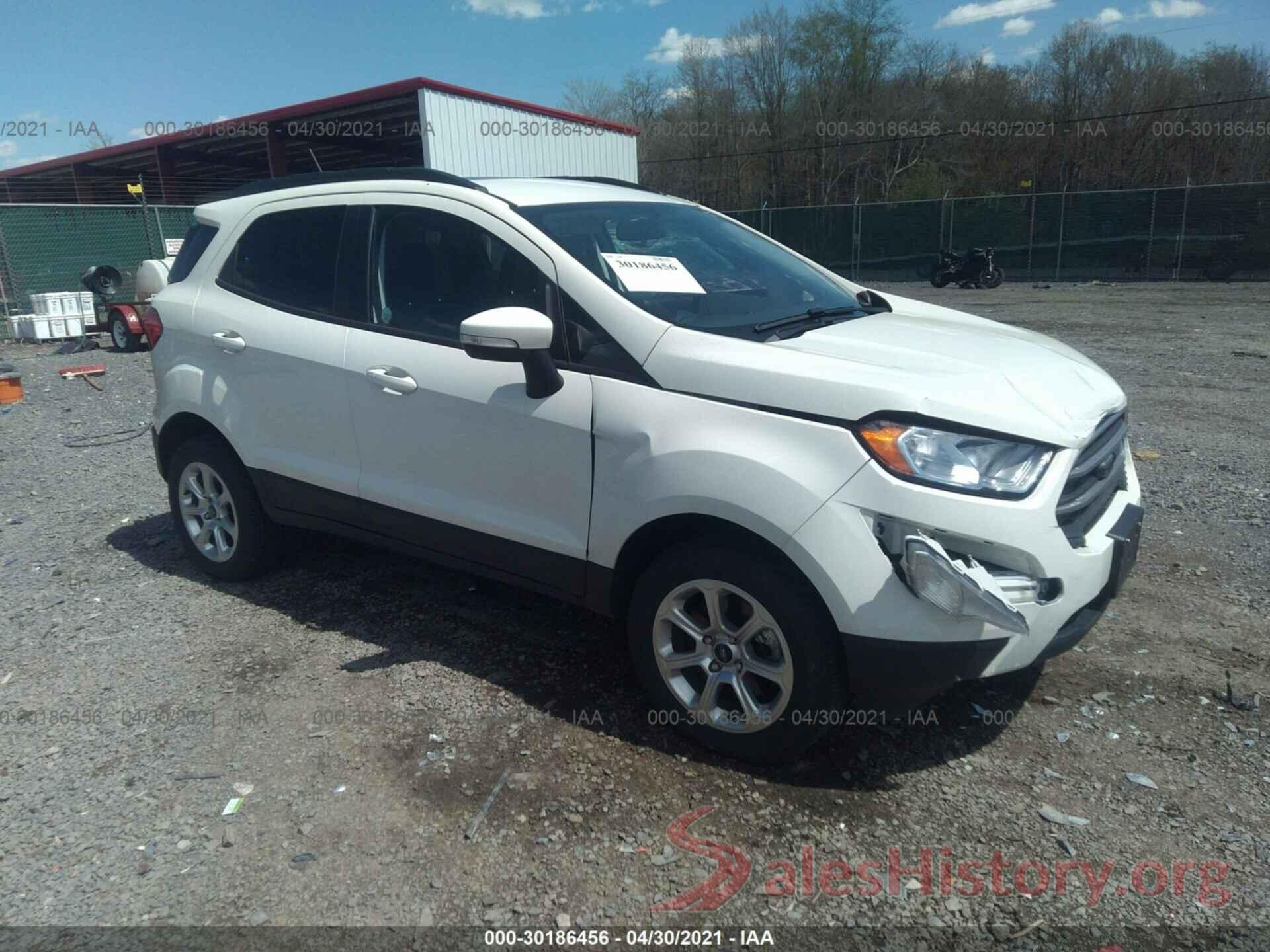 MAJ6S3GL7LC319779 2020 FORD ECOSPORT