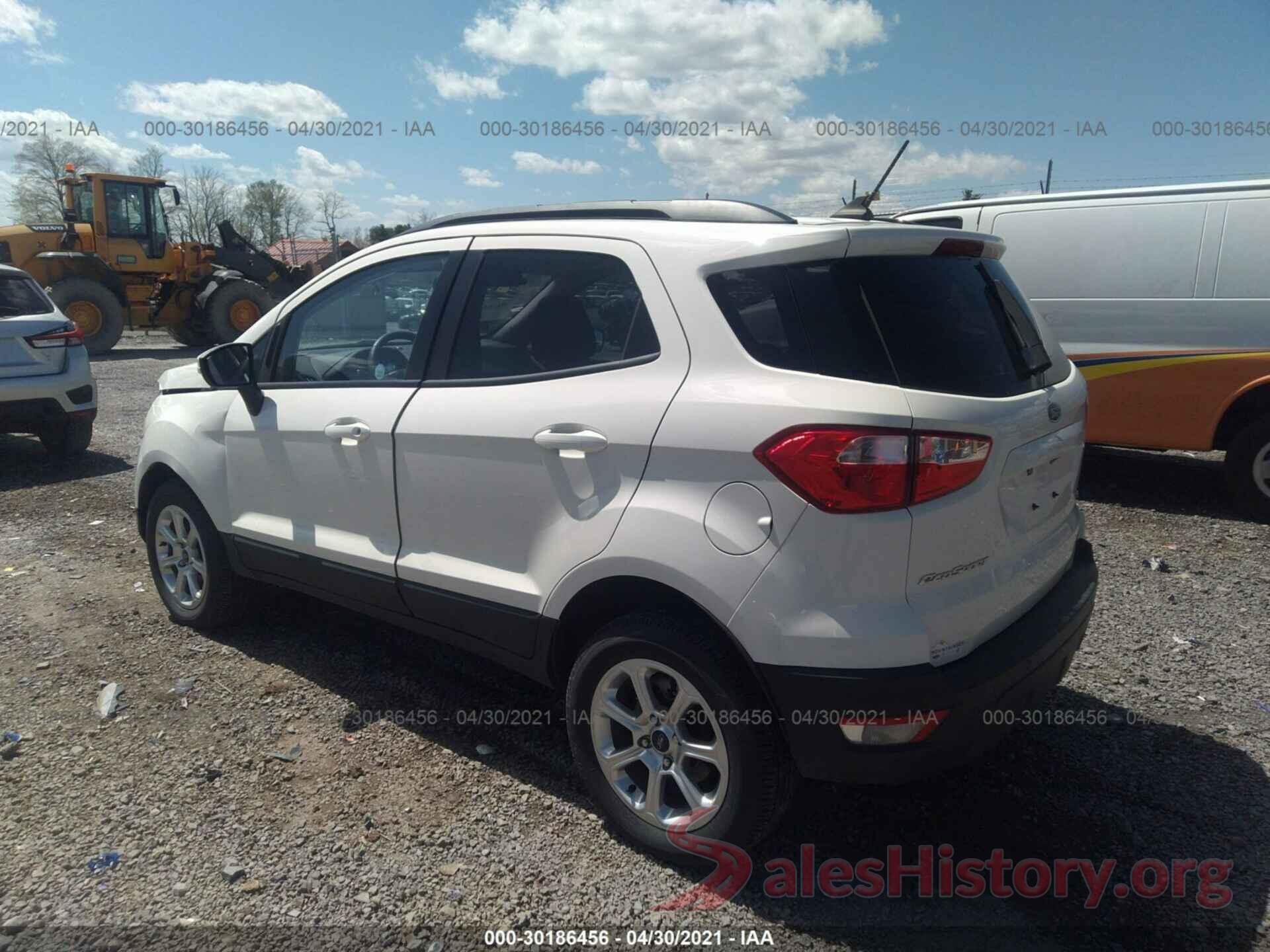 MAJ6S3GL7LC319779 2020 FORD ECOSPORT