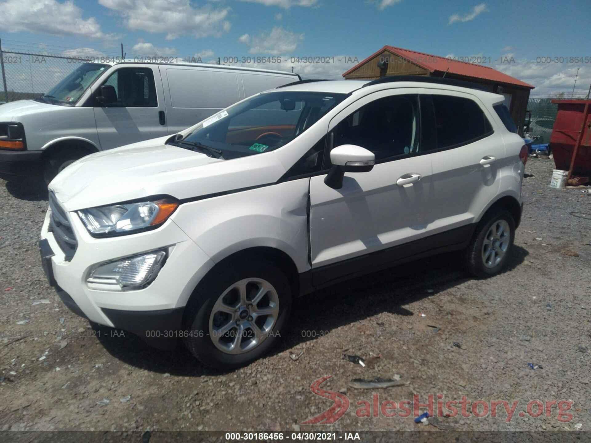 MAJ6S3GL7LC319779 2020 FORD ECOSPORT