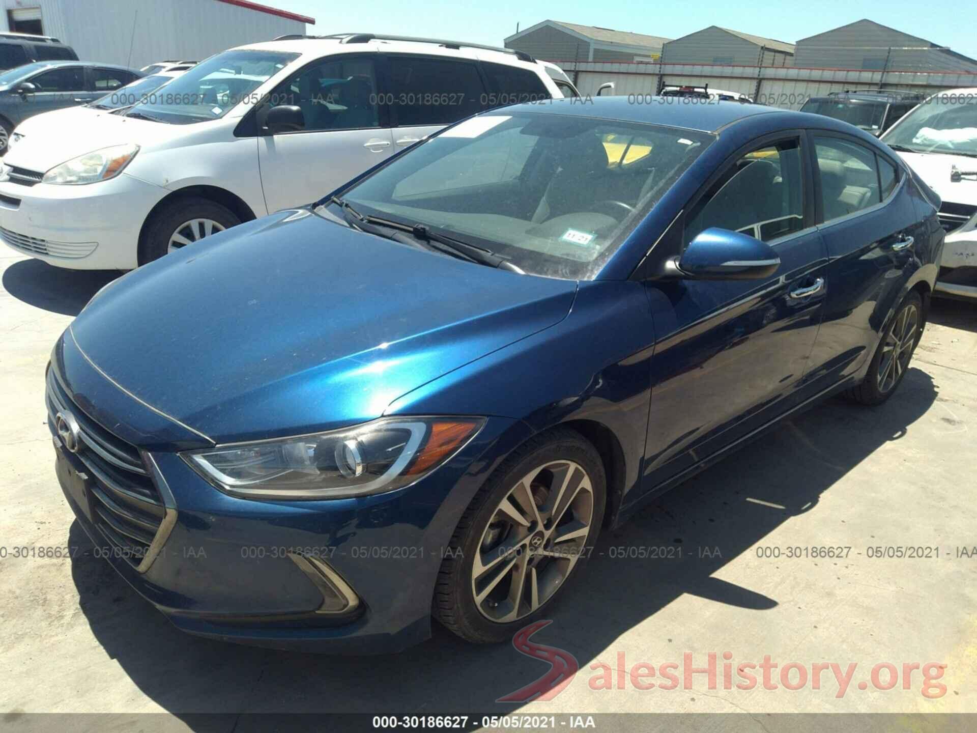 5NPD84LFXHH109825 2017 HYUNDAI ELANTRA