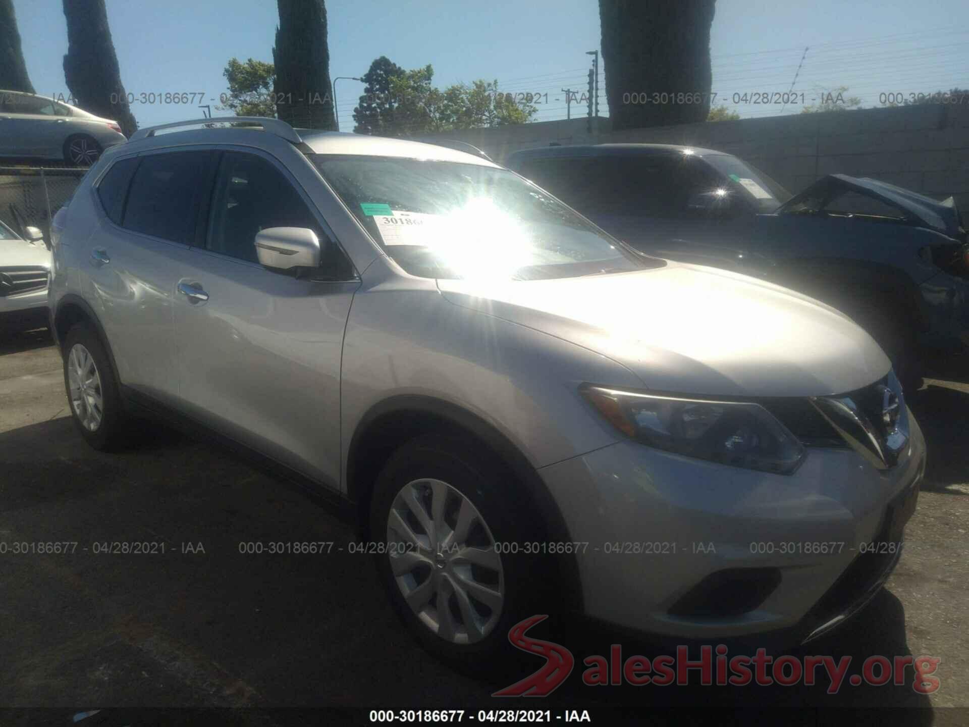 5N1AT2MN8GC893259 2016 NISSAN ROGUE