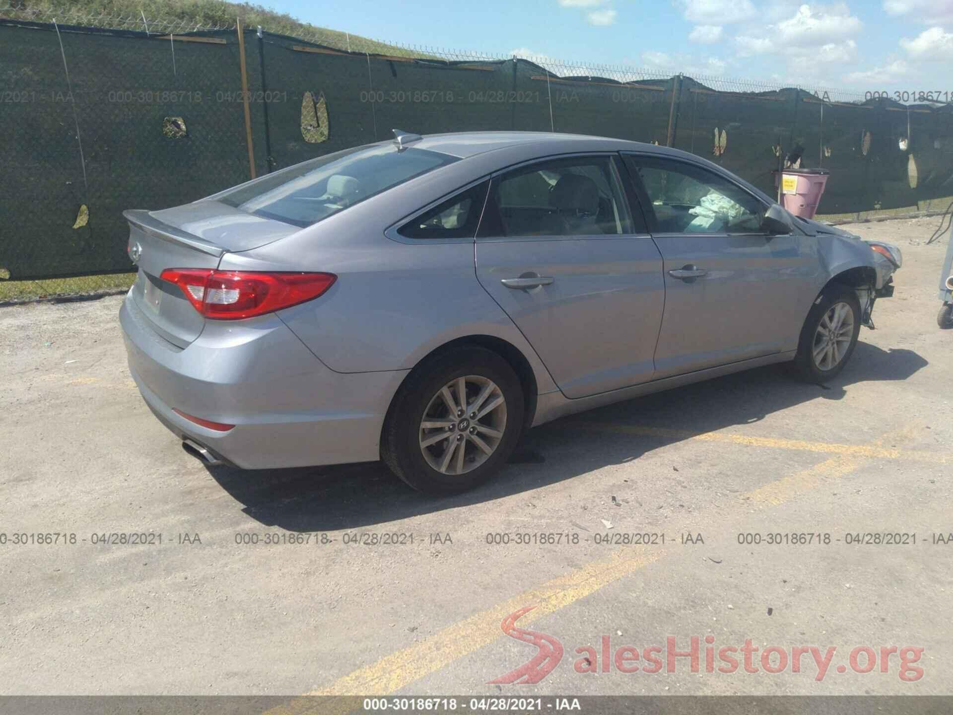 5NPE24AF0HH489699 2017 HYUNDAI SONATA