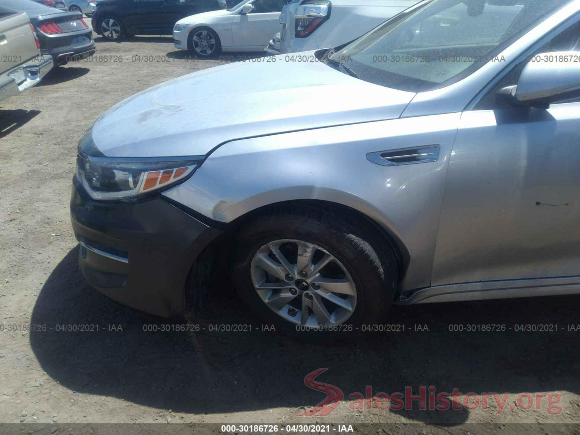 5XXGT4L34GG115616 2016 KIA OPTIMA