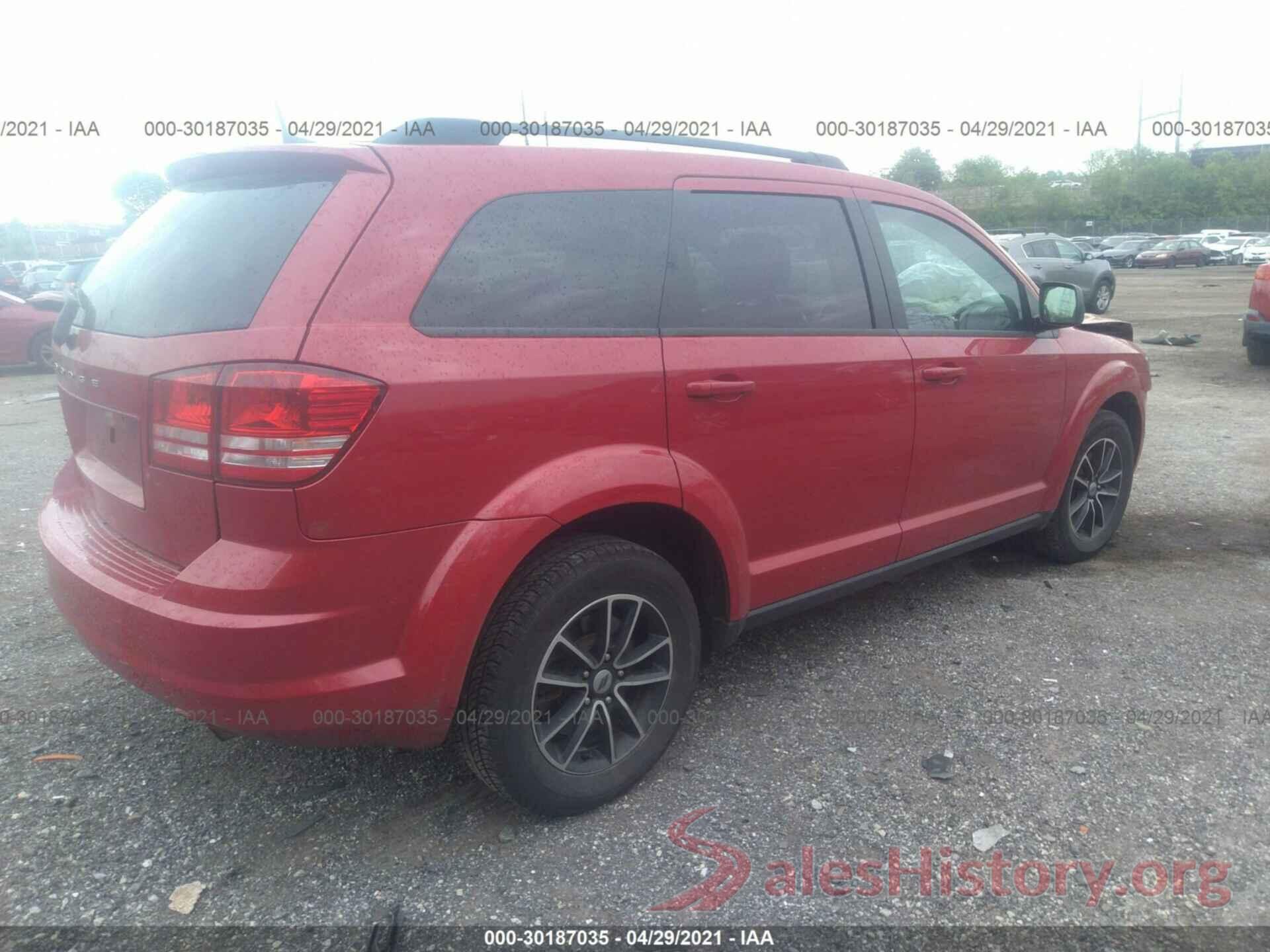 3C4PDCAB8JT445899 2018 DODGE JOURNEY