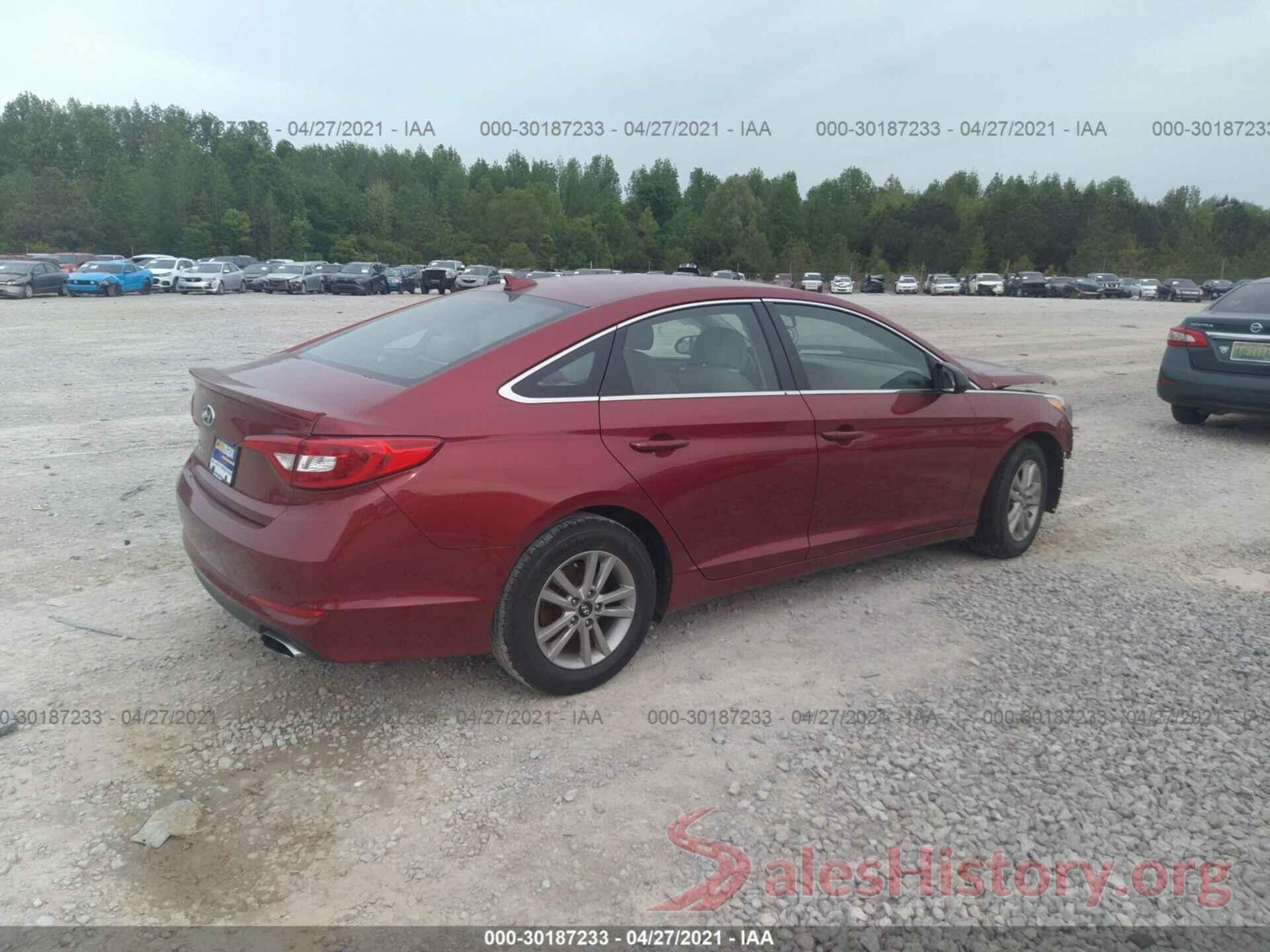 5NPE24AF7GH369445 2016 HYUNDAI SONATA