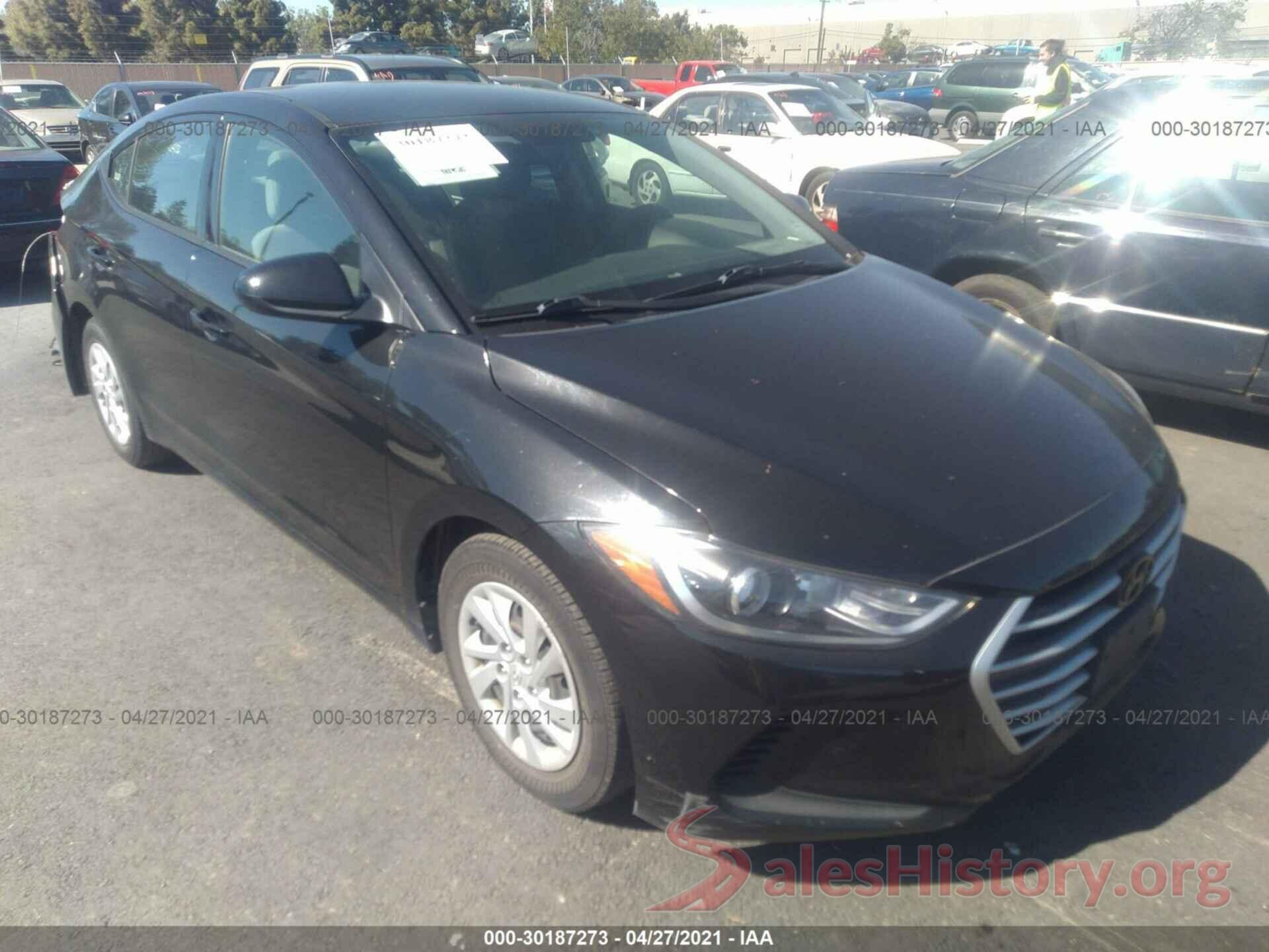 5NPD74LF4HH094340 2017 HYUNDAI ELANTRA