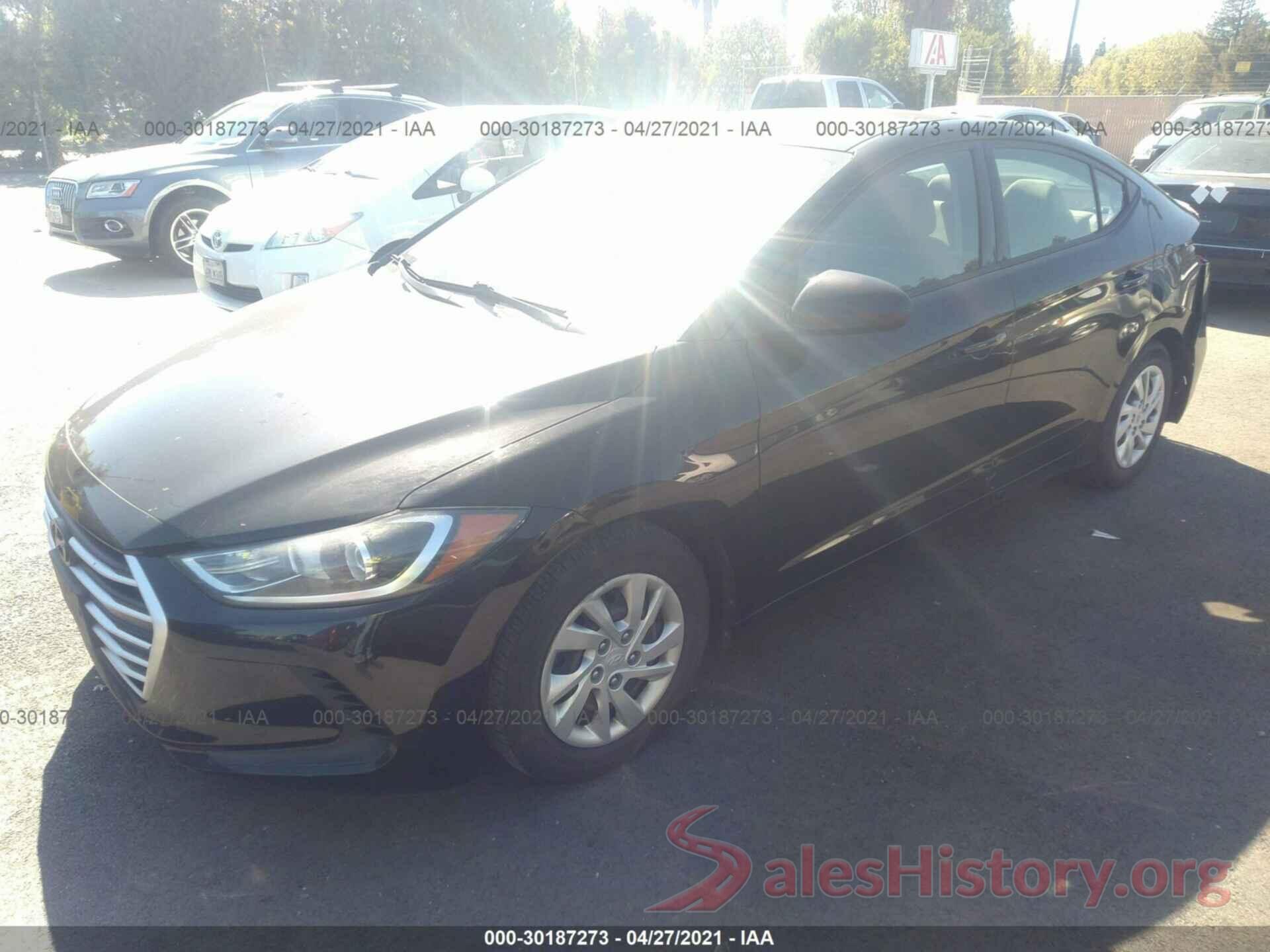 5NPD74LF4HH094340 2017 HYUNDAI ELANTRA