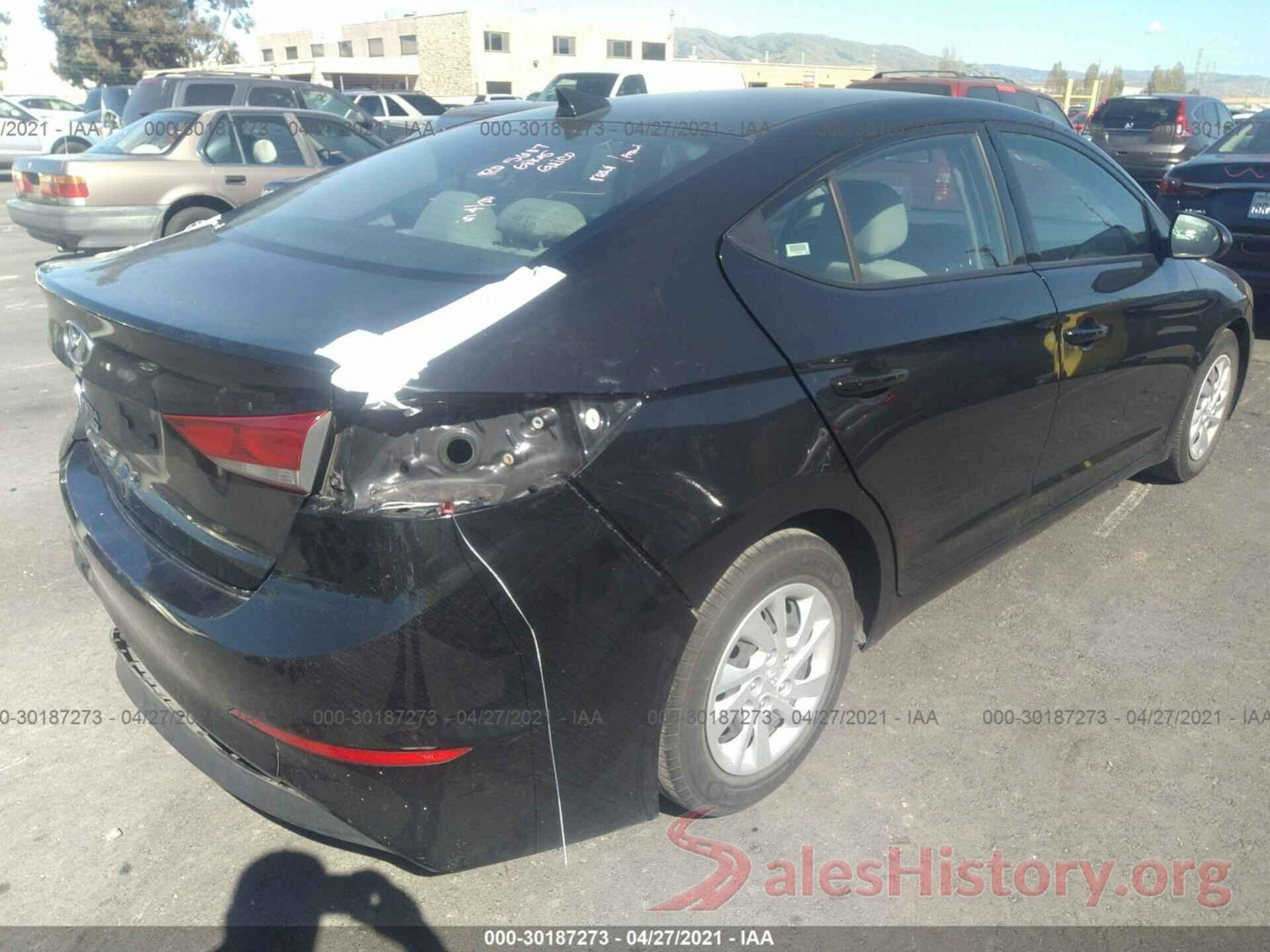 5NPD74LF4HH094340 2017 HYUNDAI ELANTRA