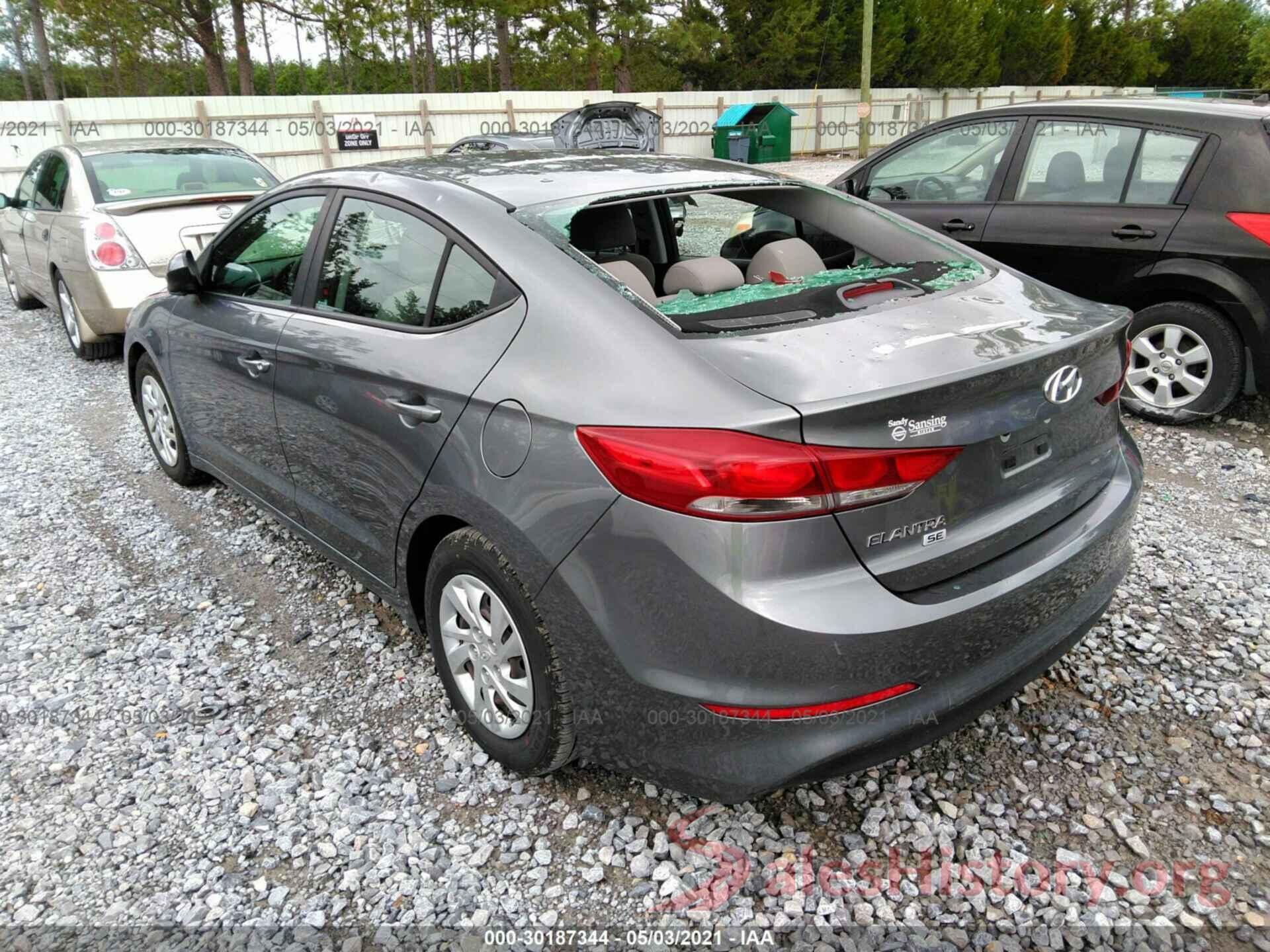 5NPD74LF5JH346831 2018 HYUNDAI ELANTRA