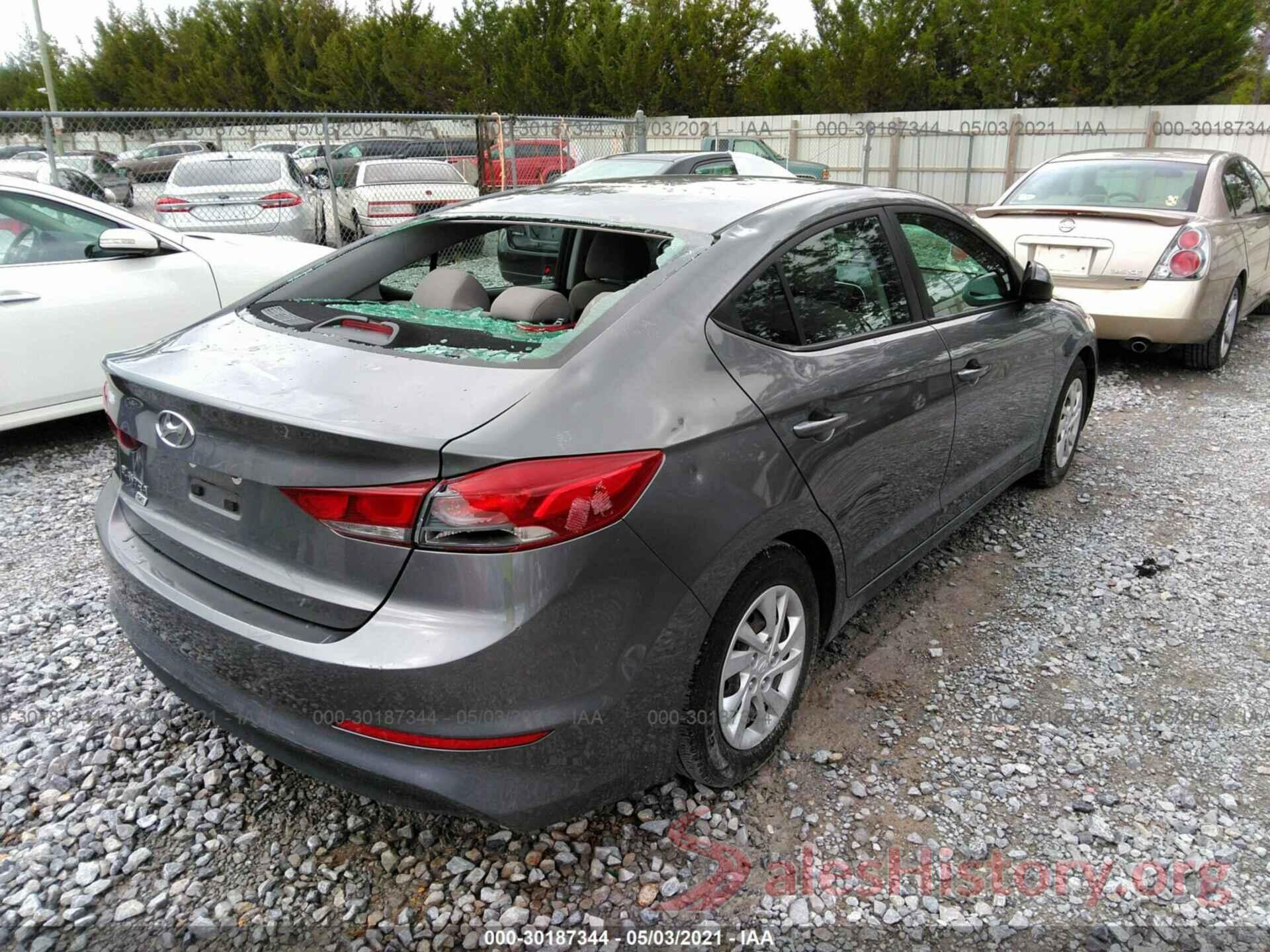 5NPD74LF5JH346831 2018 HYUNDAI ELANTRA