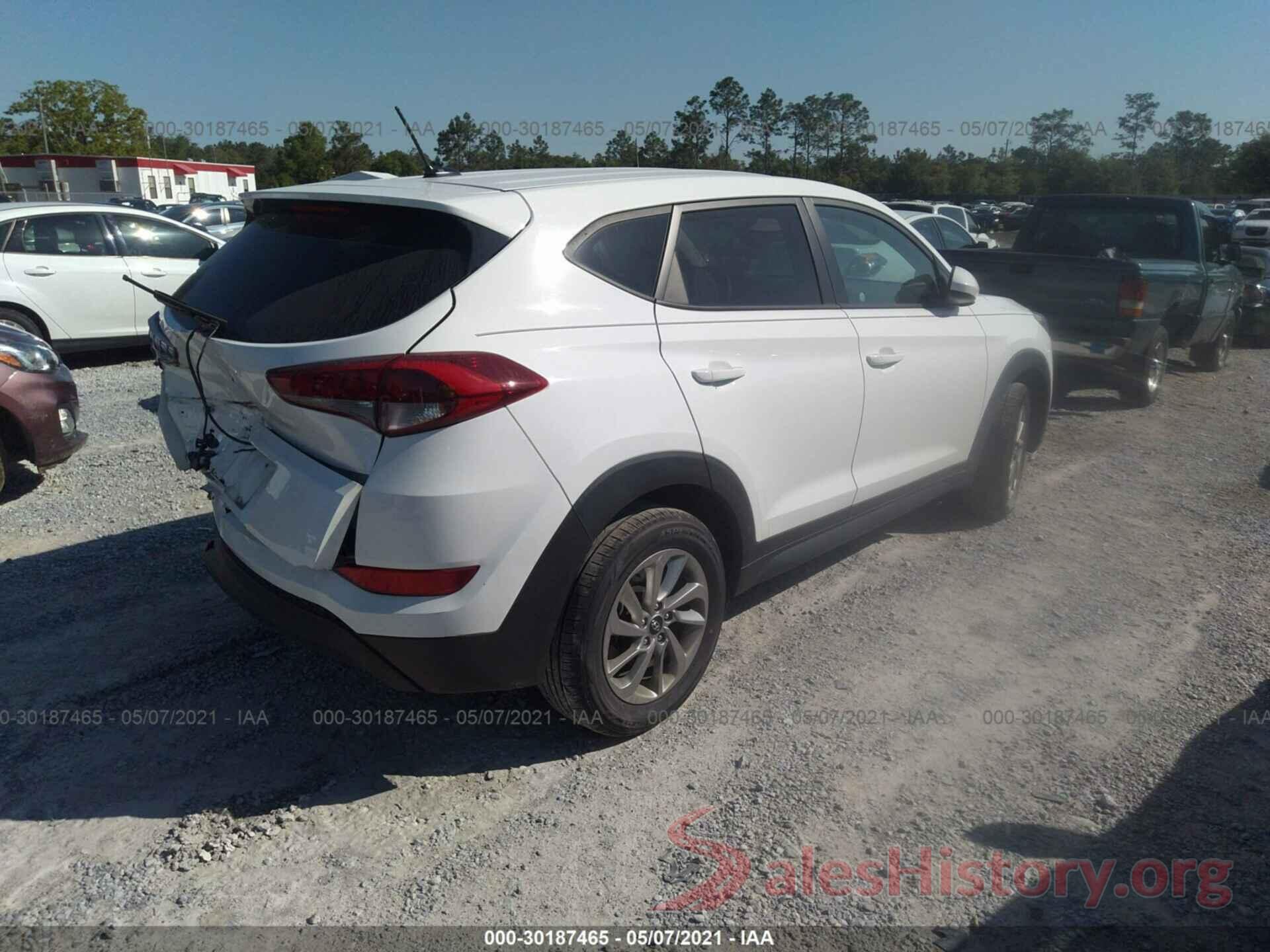 KM8J23A41HU283882 2017 HYUNDAI TUCSON