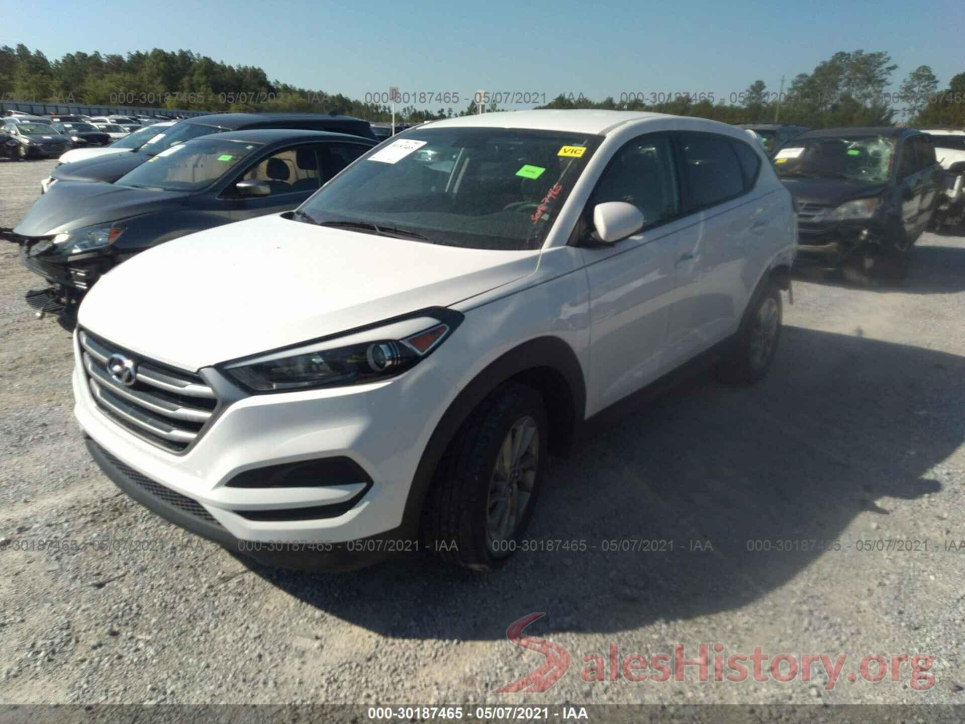 KM8J23A41HU283882 2017 HYUNDAI TUCSON