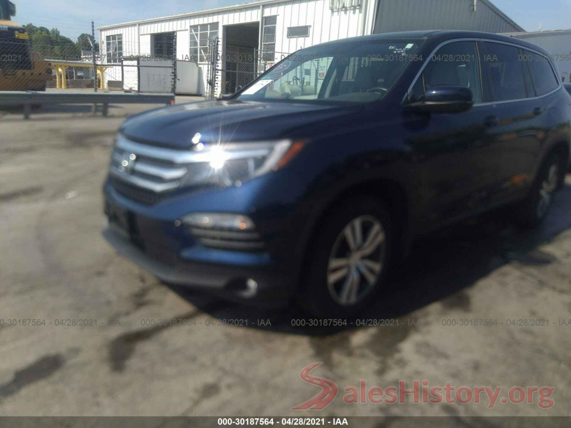 5FNYF6H52GB096083 2016 HONDA PILOT