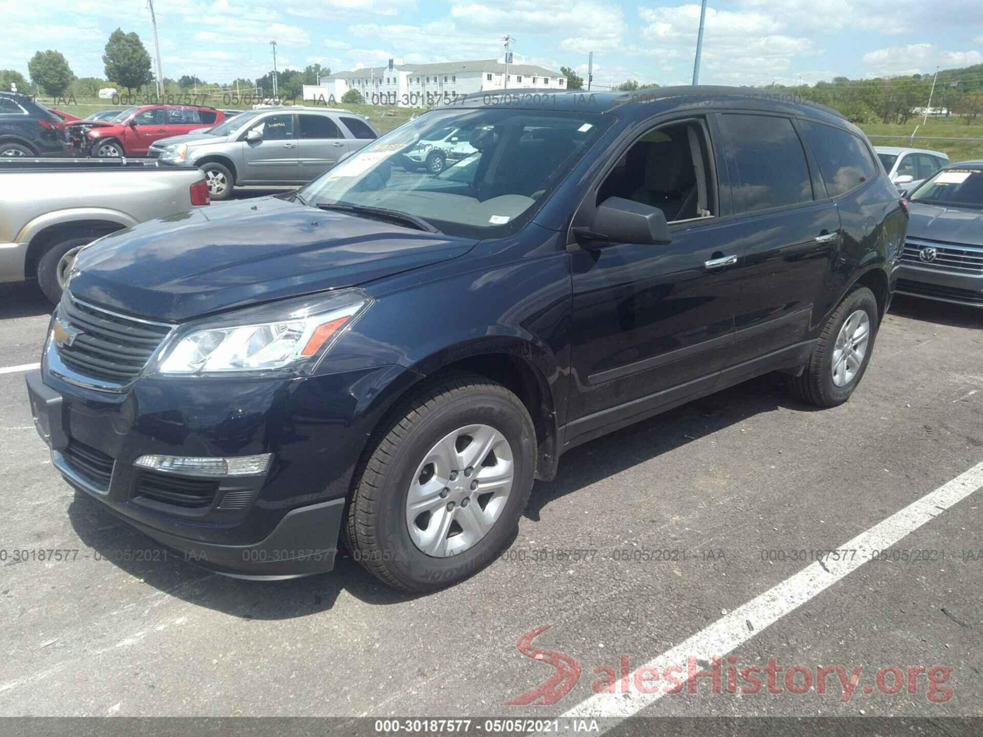 1GNKRFED6GJ288986 2016 CHEVROLET TRAVERSE