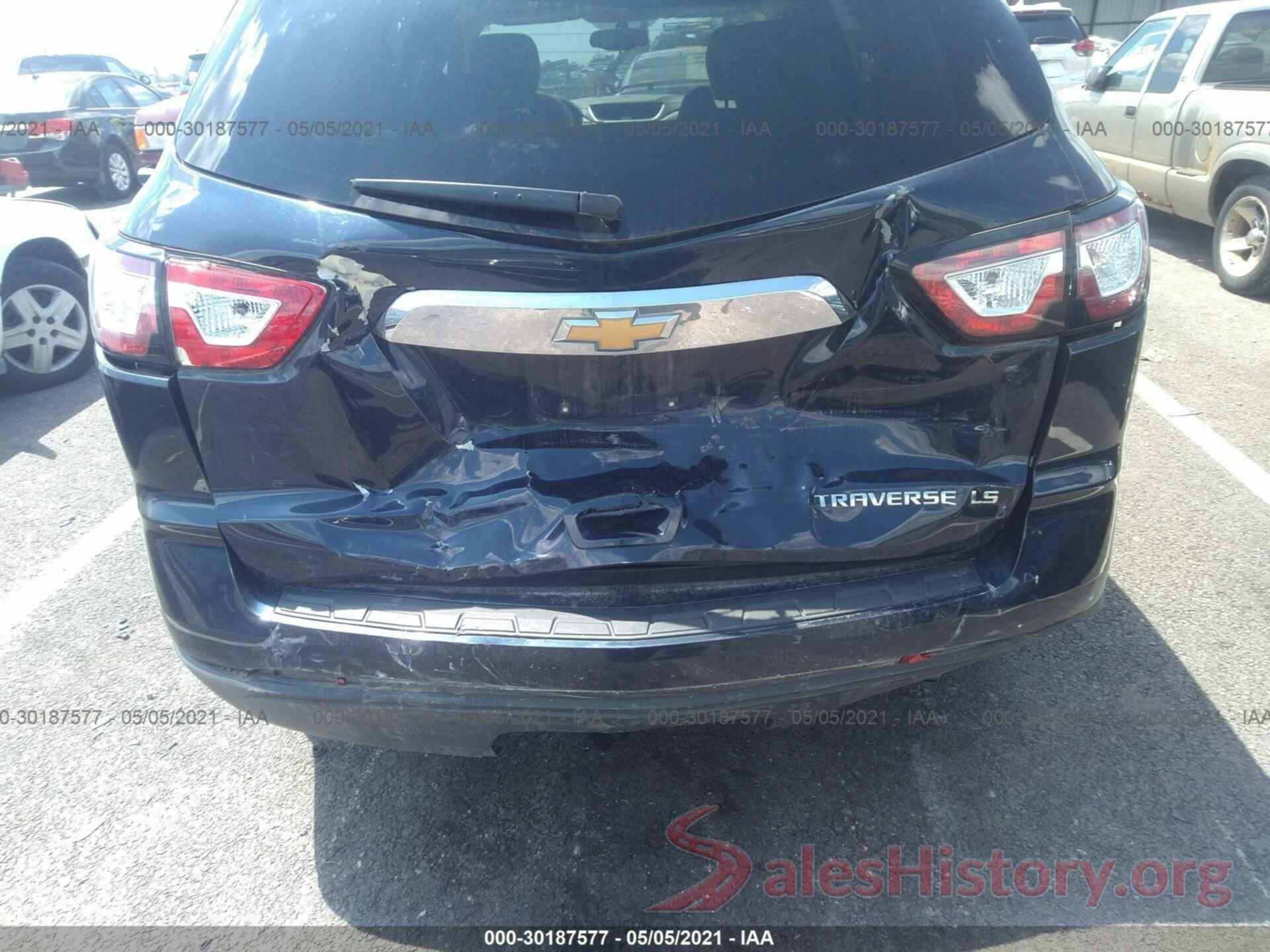 1GNKRFED6GJ288986 2016 CHEVROLET TRAVERSE