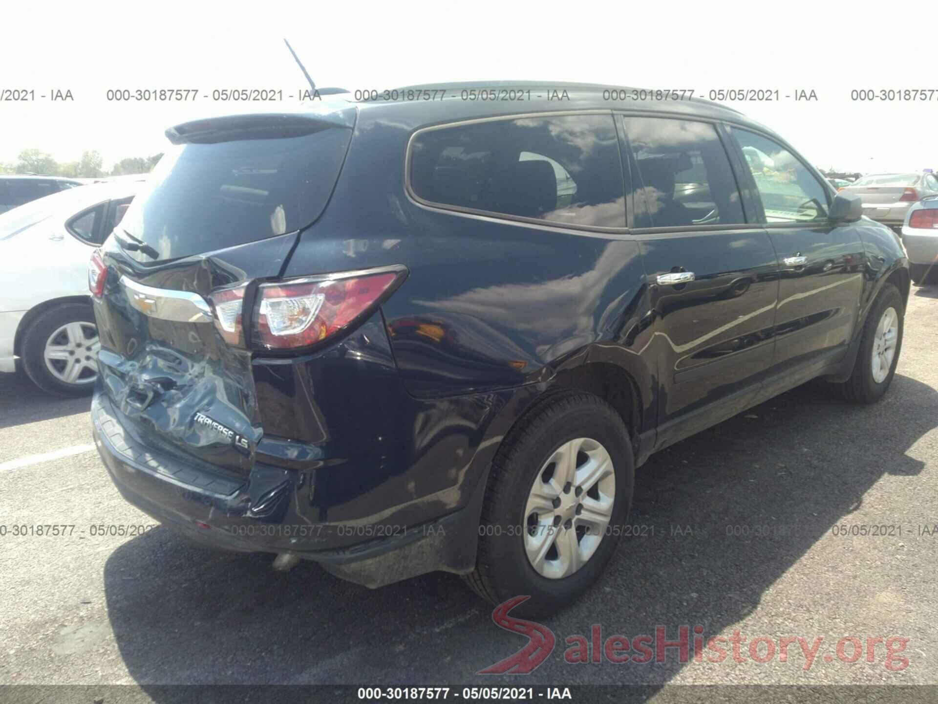 1GNKRFED6GJ288986 2016 CHEVROLET TRAVERSE