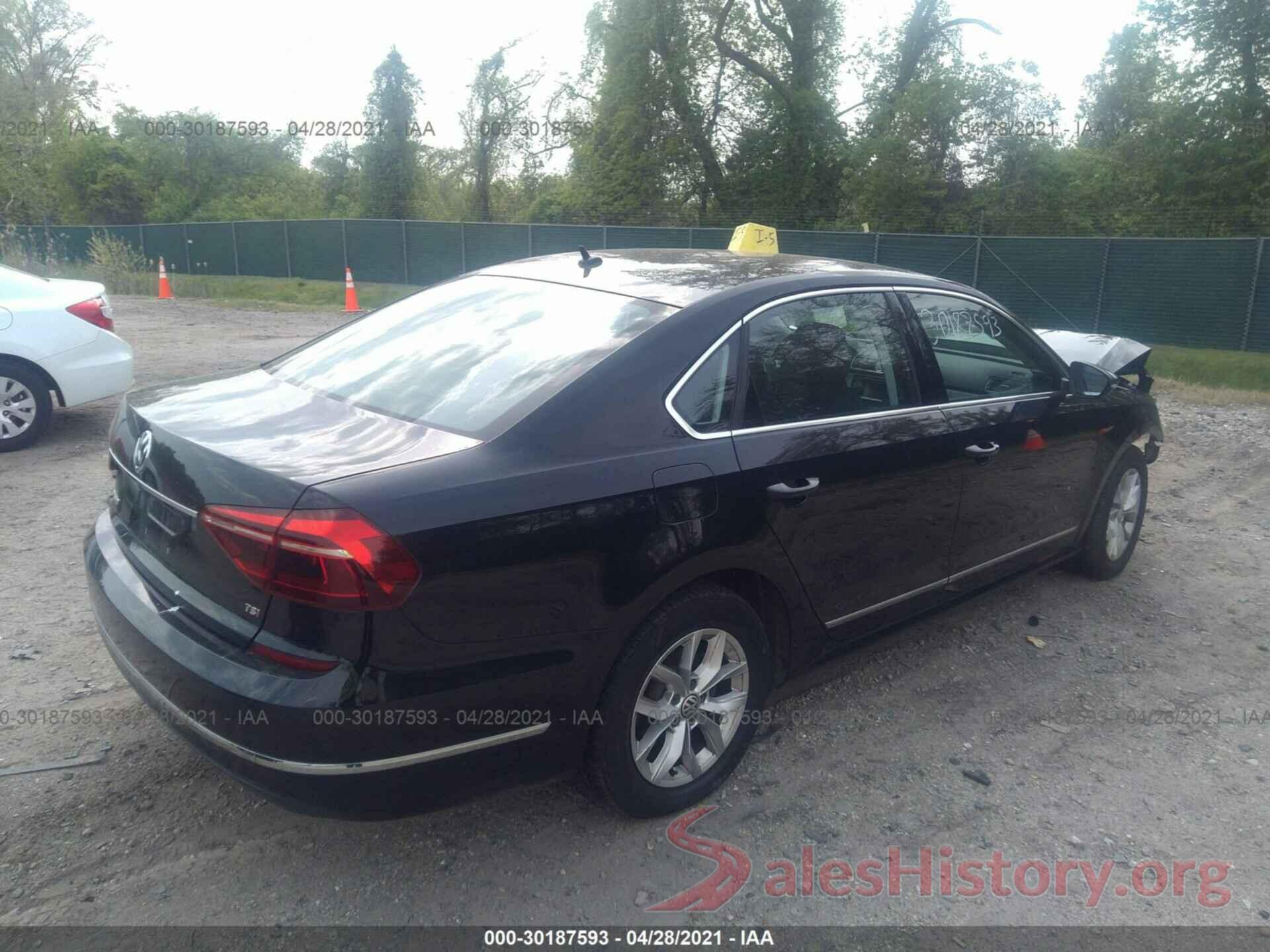 1VWAT7A32HC066053 2017 VOLKSWAGEN PASSAT