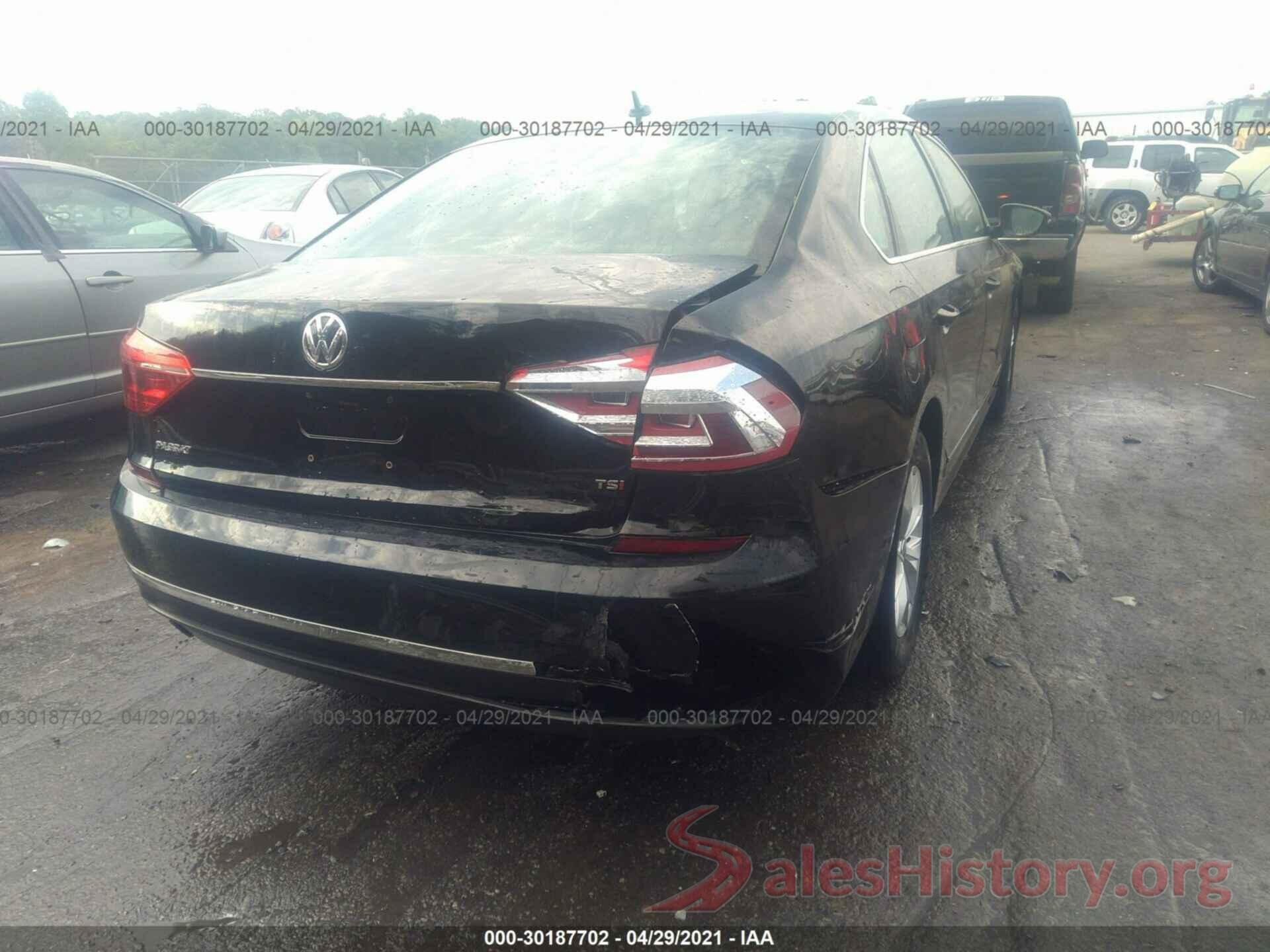 1VWAT7A32GC019393 2016 VOLKSWAGEN PASSAT