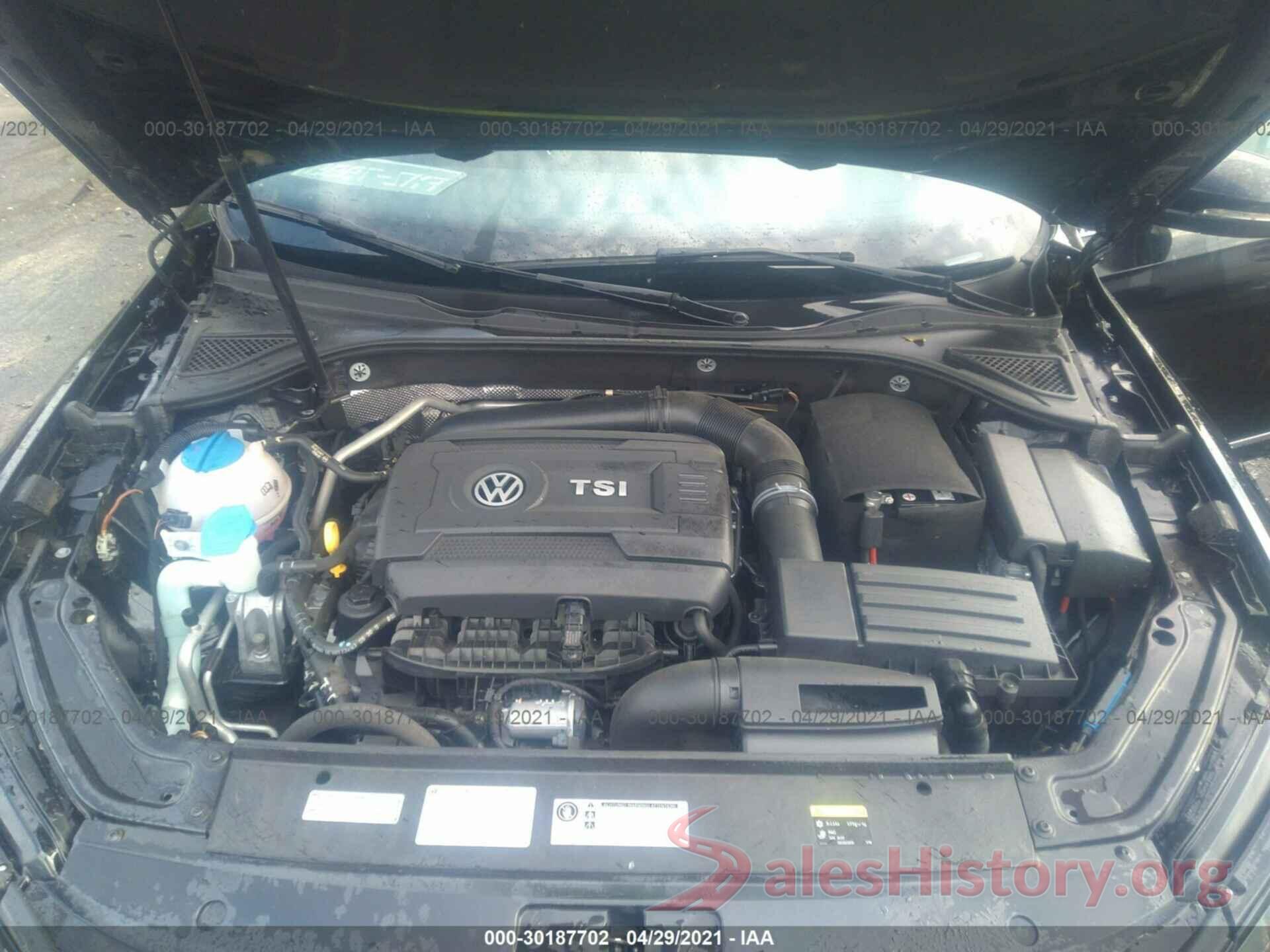 1VWAT7A32GC019393 2016 VOLKSWAGEN PASSAT