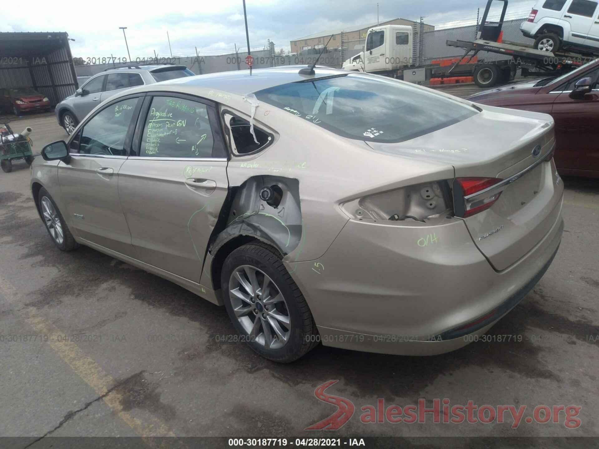 3FA6P0LU3HR324033 2017 FORD FUSION