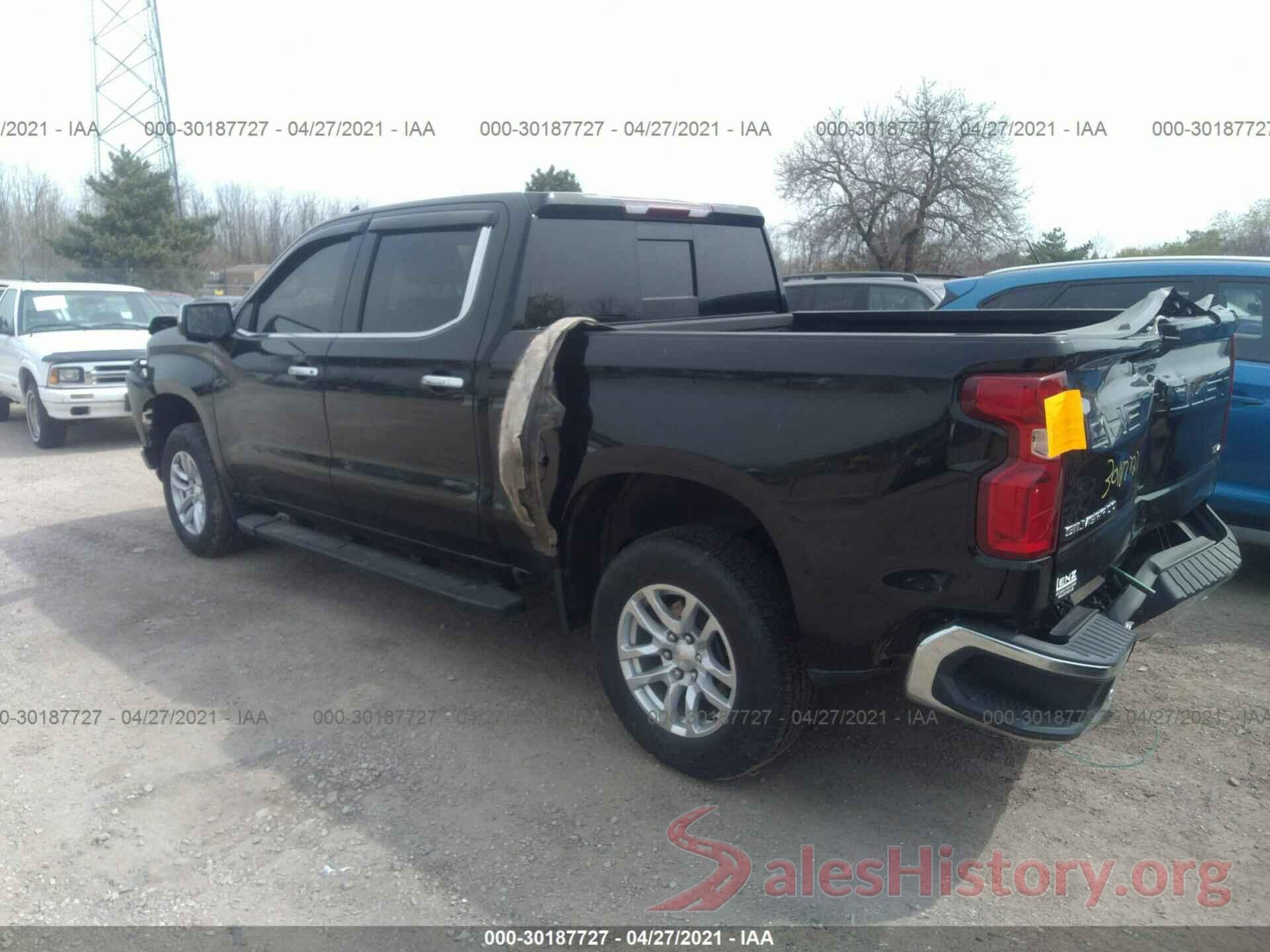 1GCUYGED3KZ297634 2019 CHEVROLET SILVERADO 1500