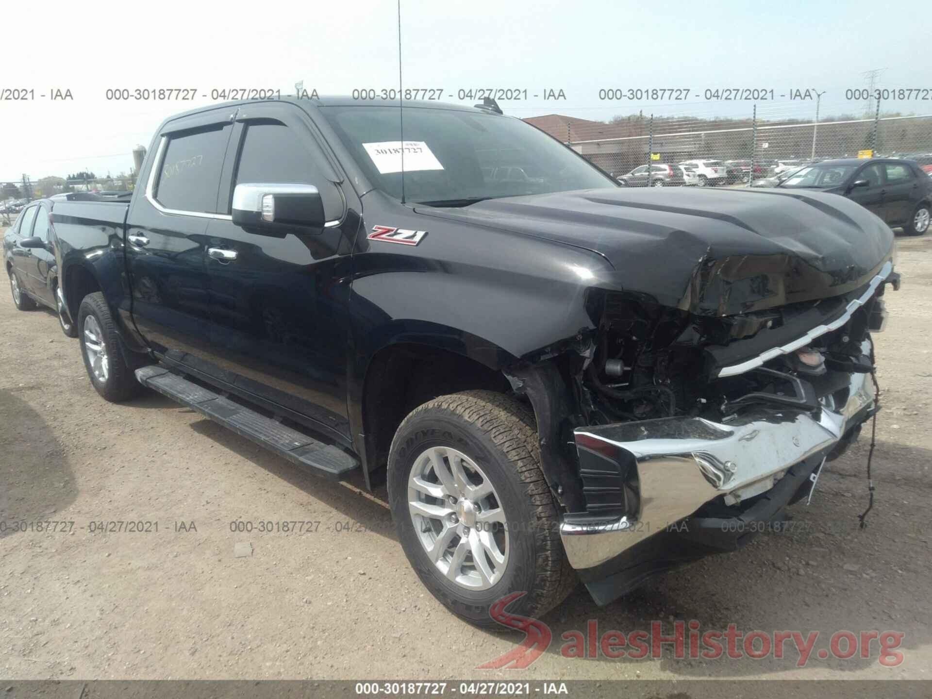 1GCUYGED3KZ297634 2019 CHEVROLET SILVERADO 1500