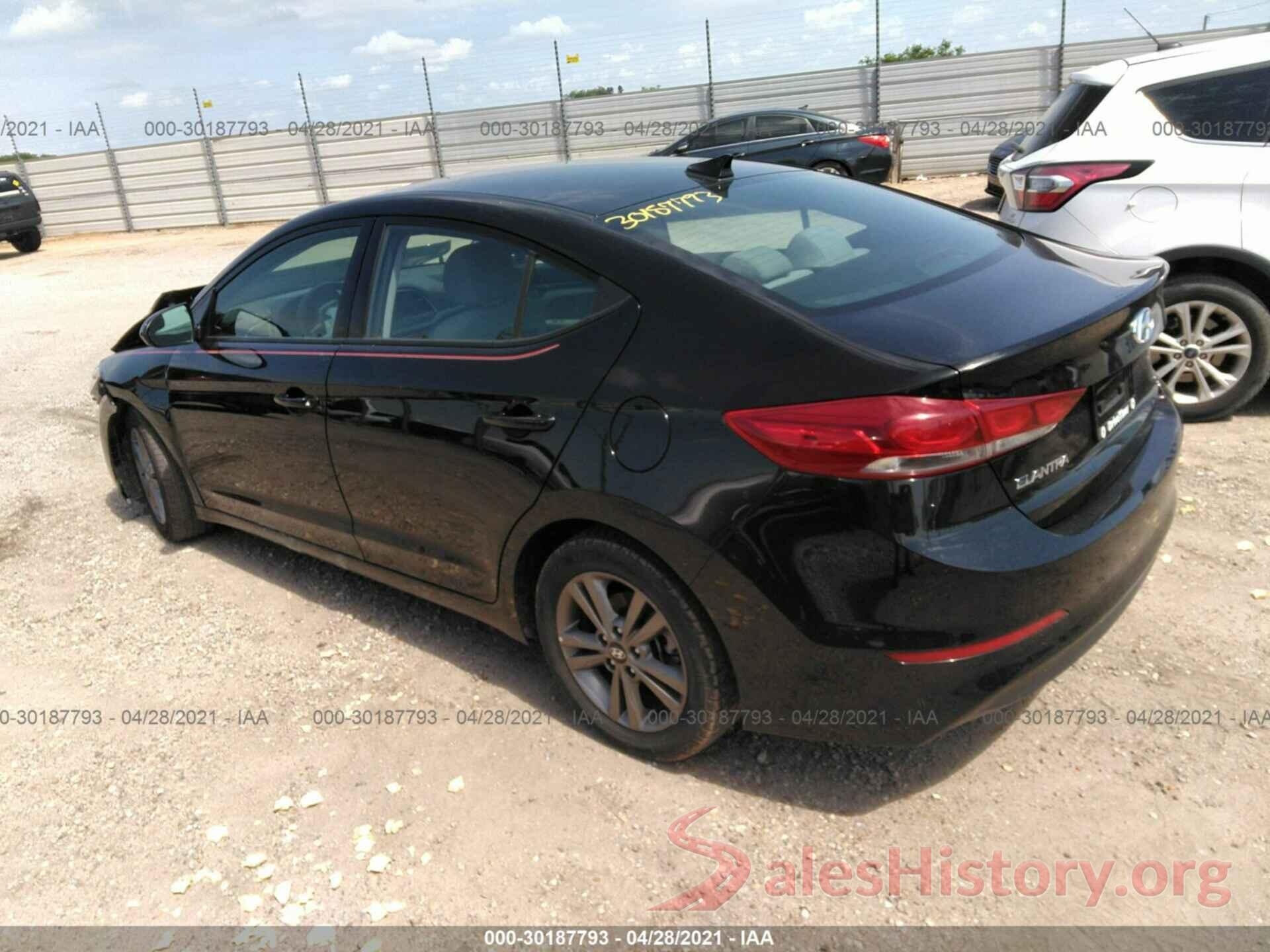 5NPD84LF6JH256701 2018 HYUNDAI ELANTRA