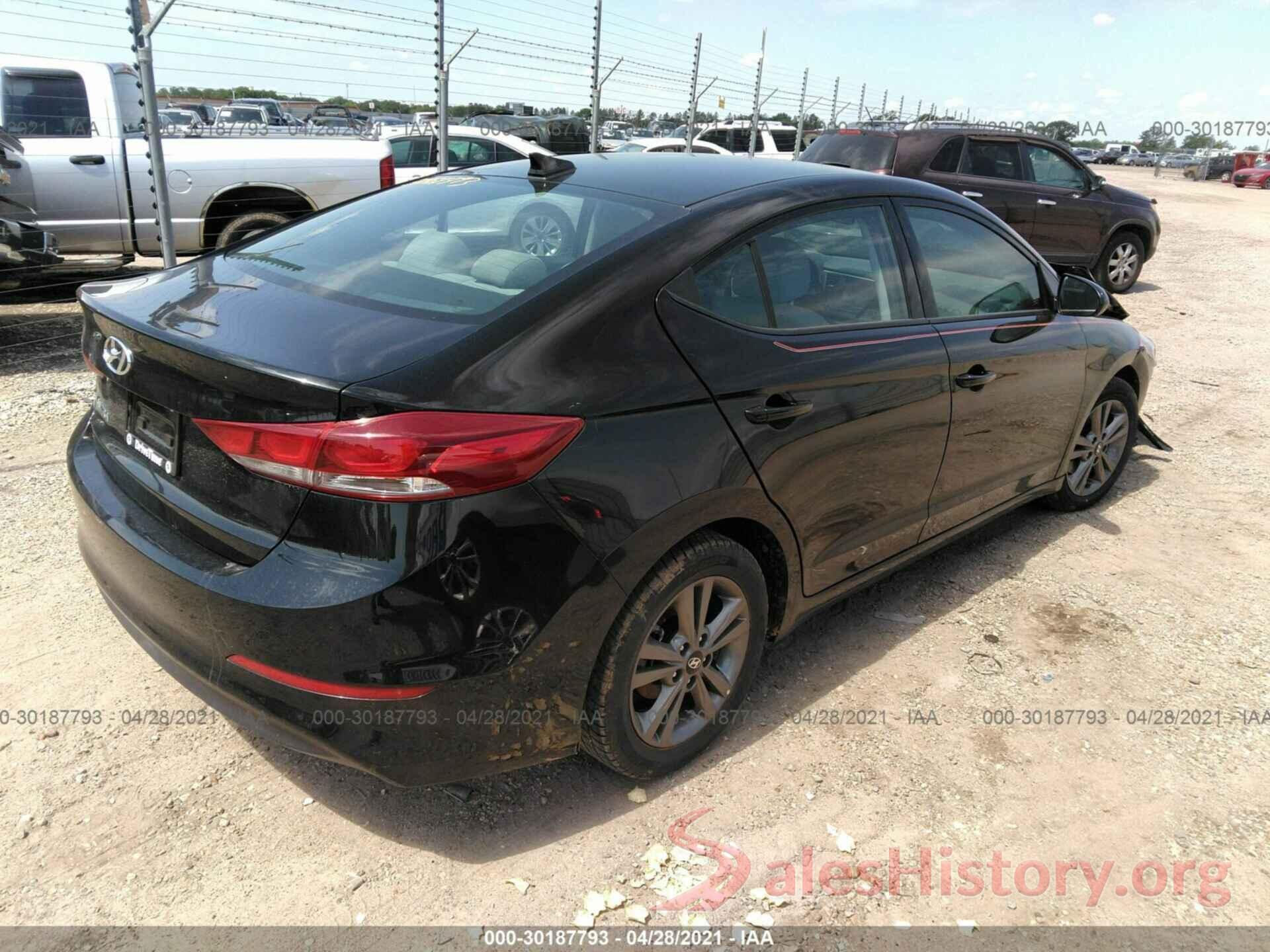 5NPD84LF6JH256701 2018 HYUNDAI ELANTRA