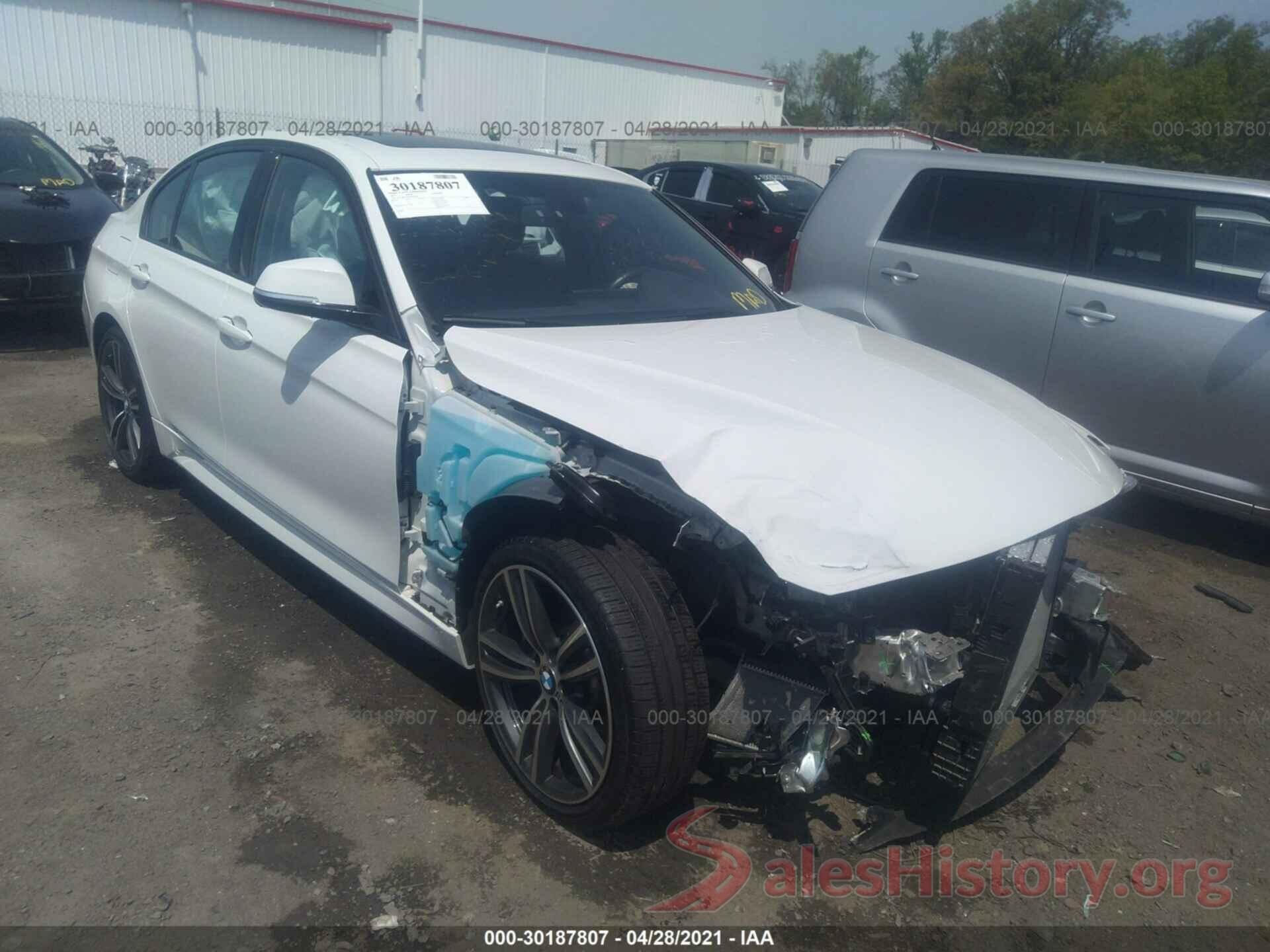 WBA8B7G34HNT70949 2017 BMW 3 SERIES