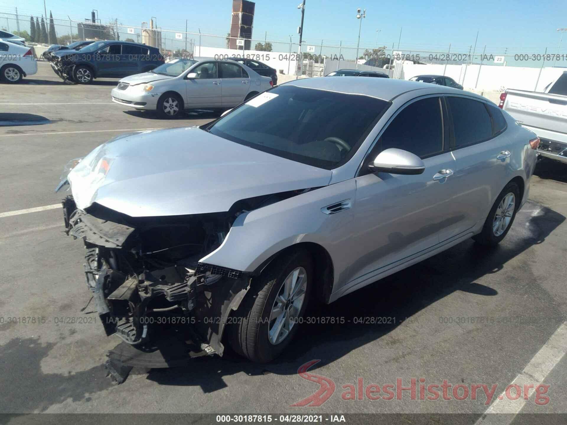 5XXGT4L33GG040679 2016 KIA OPTIMA