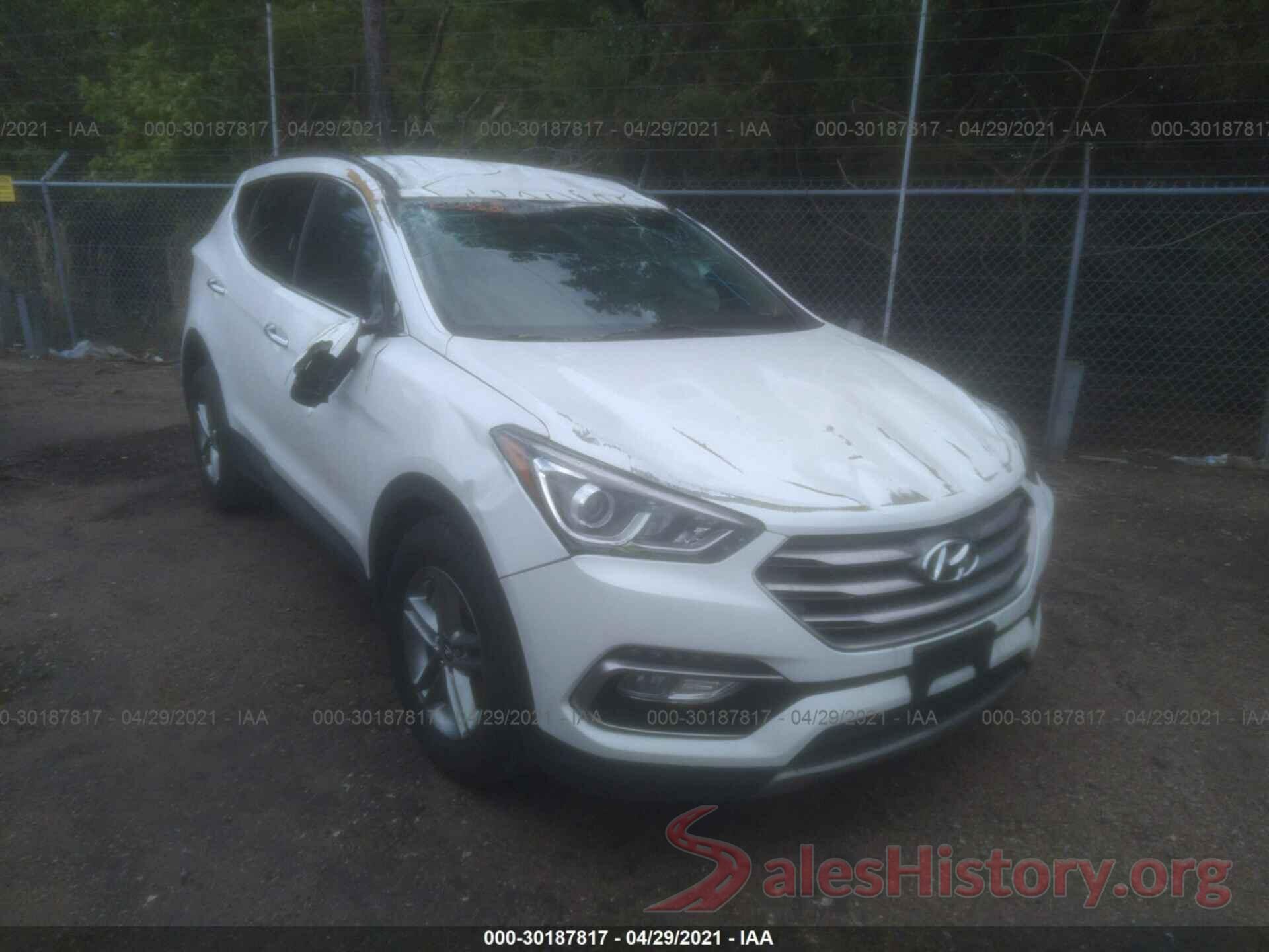 5XYZU3LB9HG406942 2017 HYUNDAI SANTA FE SPORT