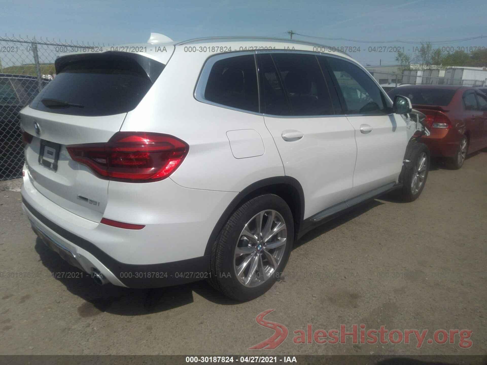 5UXTR9C51KLP77754 2019 BMW X3