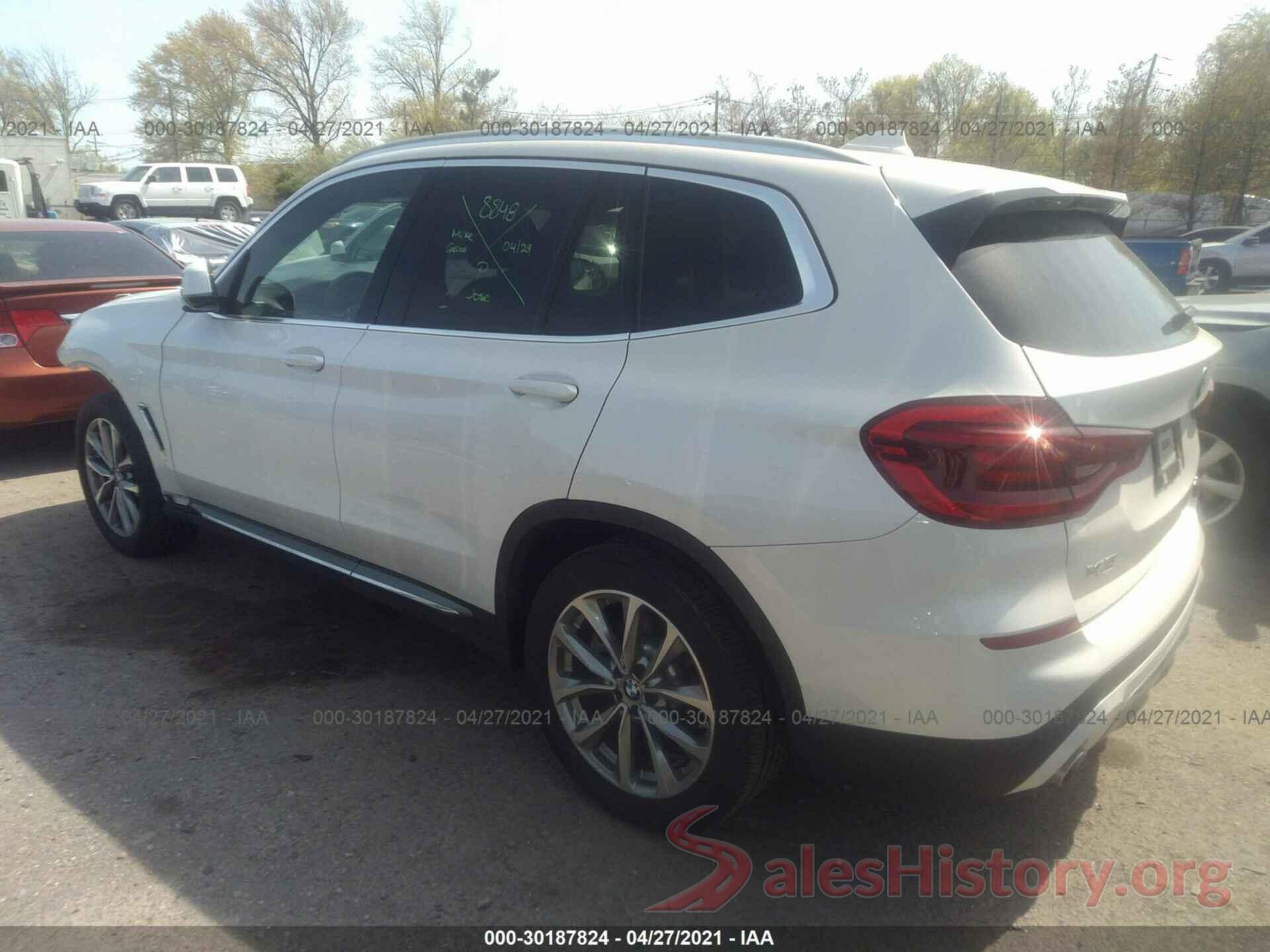 5UXTR9C51KLP77754 2019 BMW X3