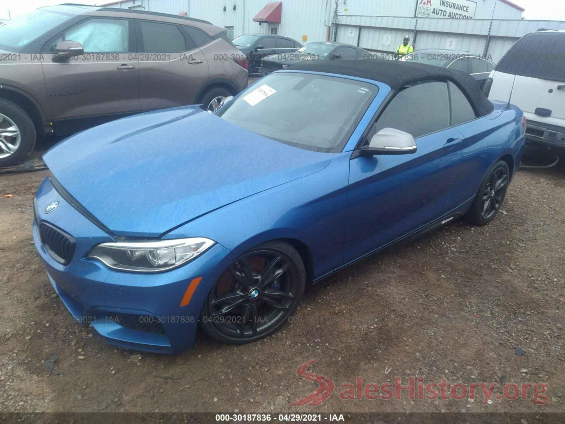 WBA1M1C57GV578483 2016 BMW 2 SERIES