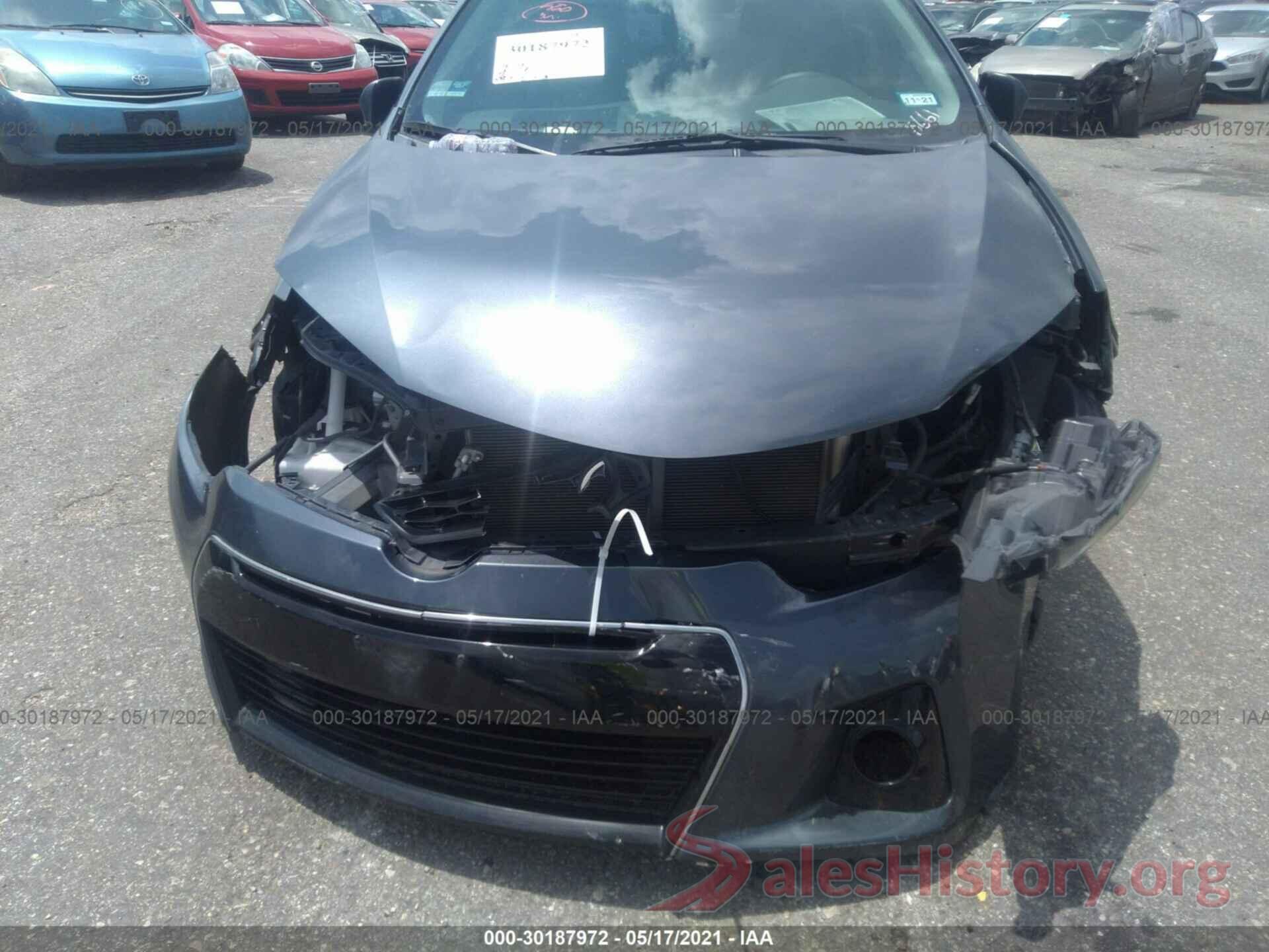 5YFBURHE8GP568661 2016 TOYOTA COROLLA