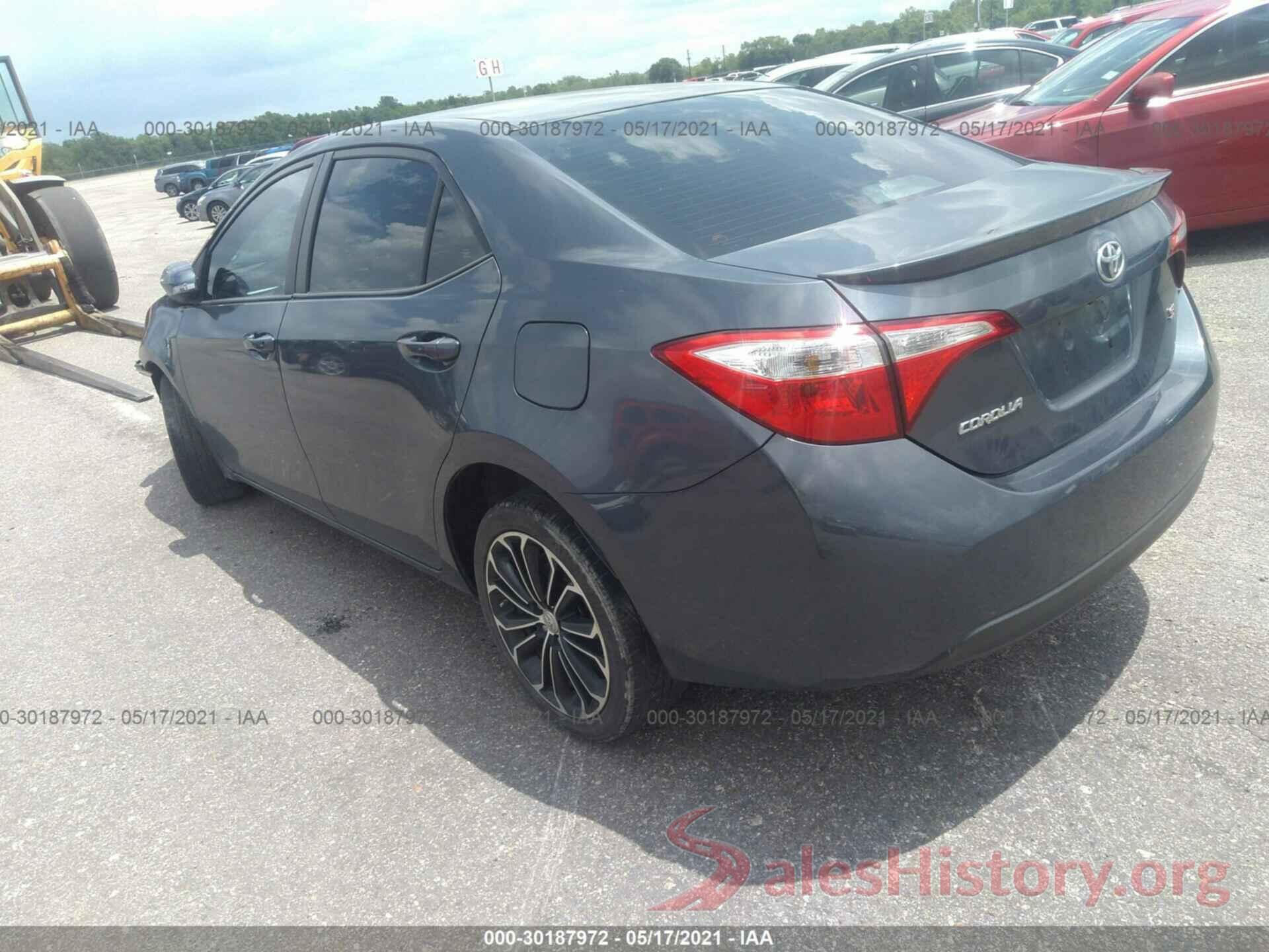 5YFBURHE8GP568661 2016 TOYOTA COROLLA