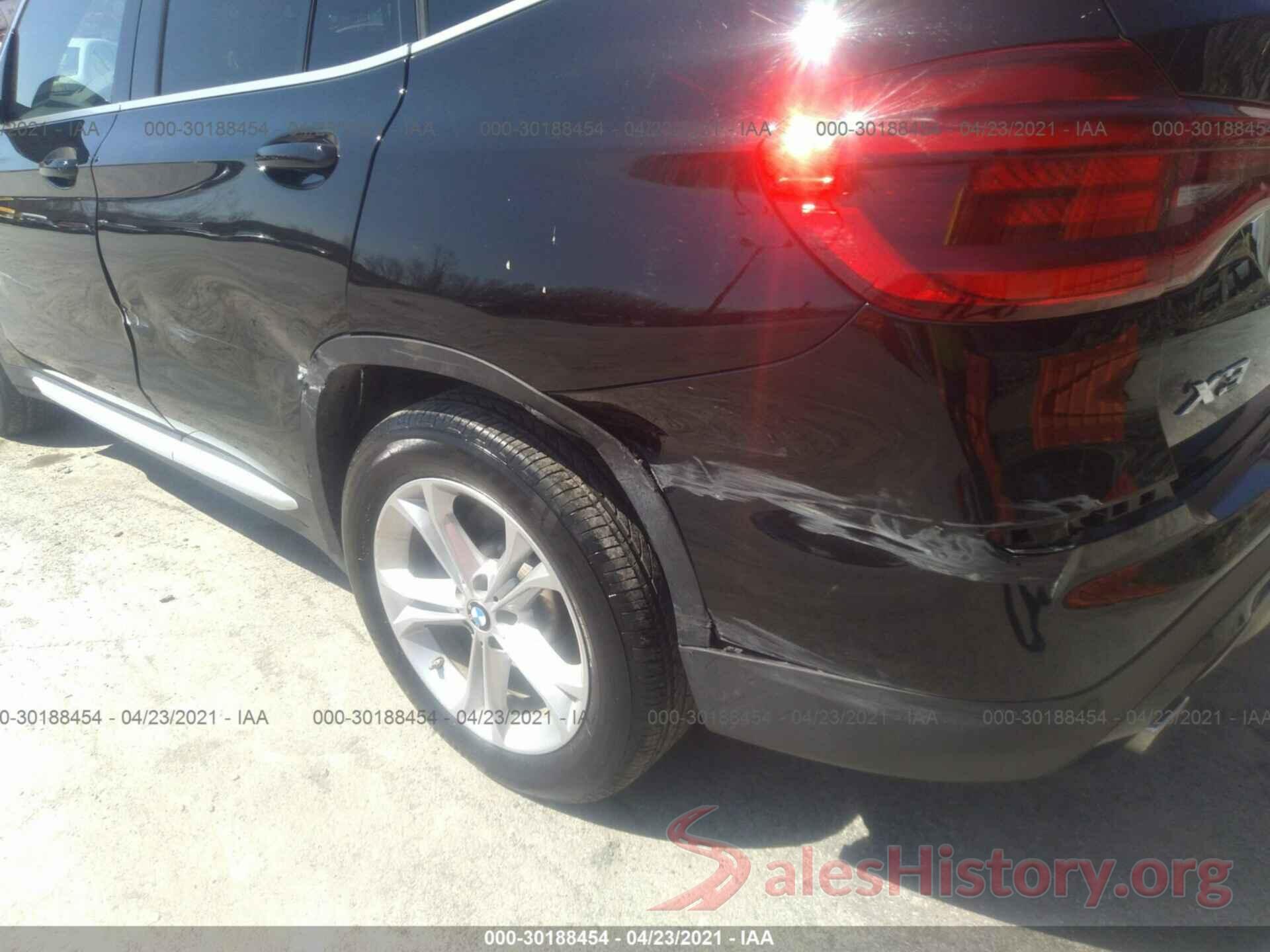 5UXTR7C56KLR44372 2019 BMW X3