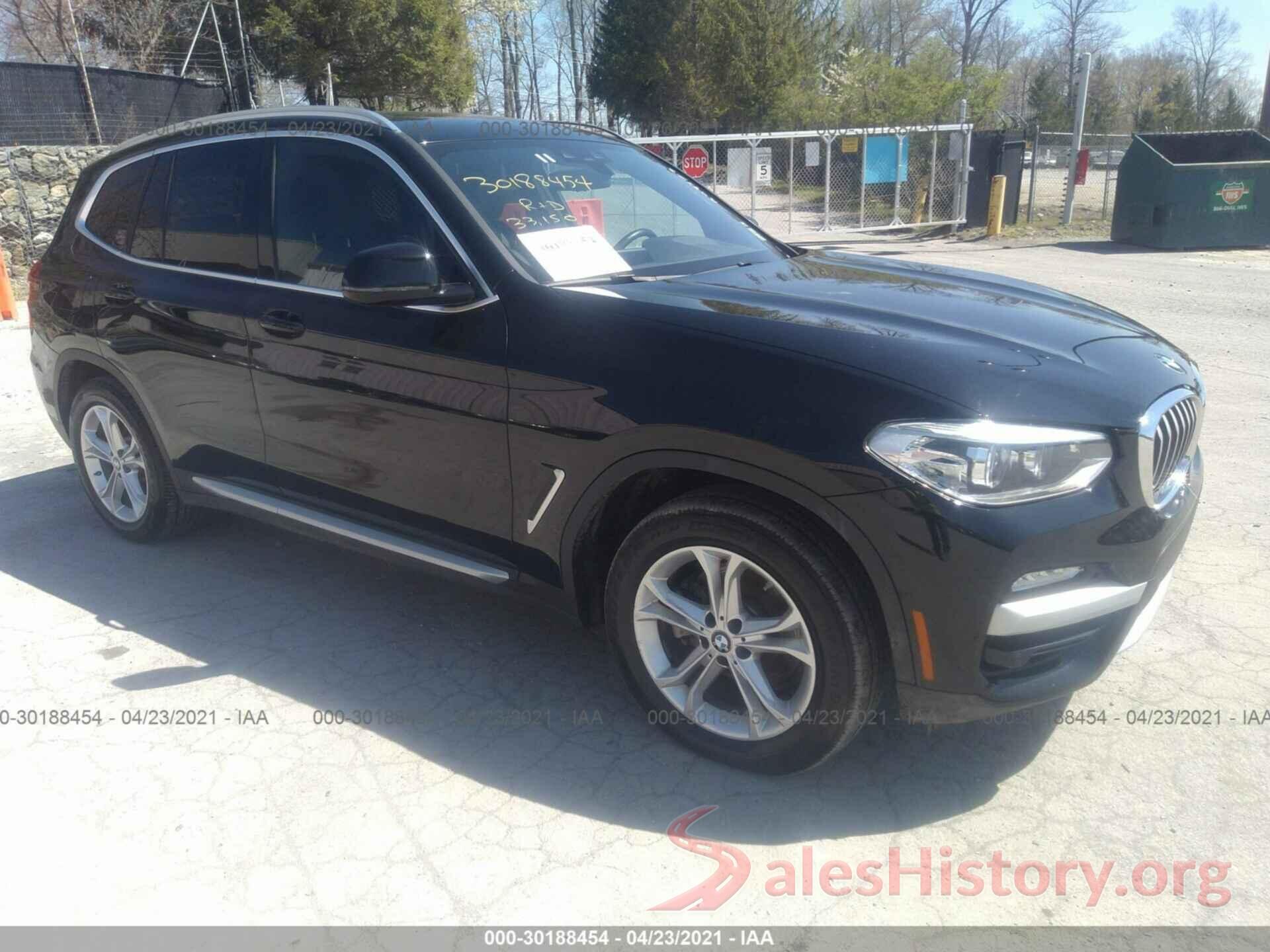 5UXTR7C56KLR44372 2019 BMW X3