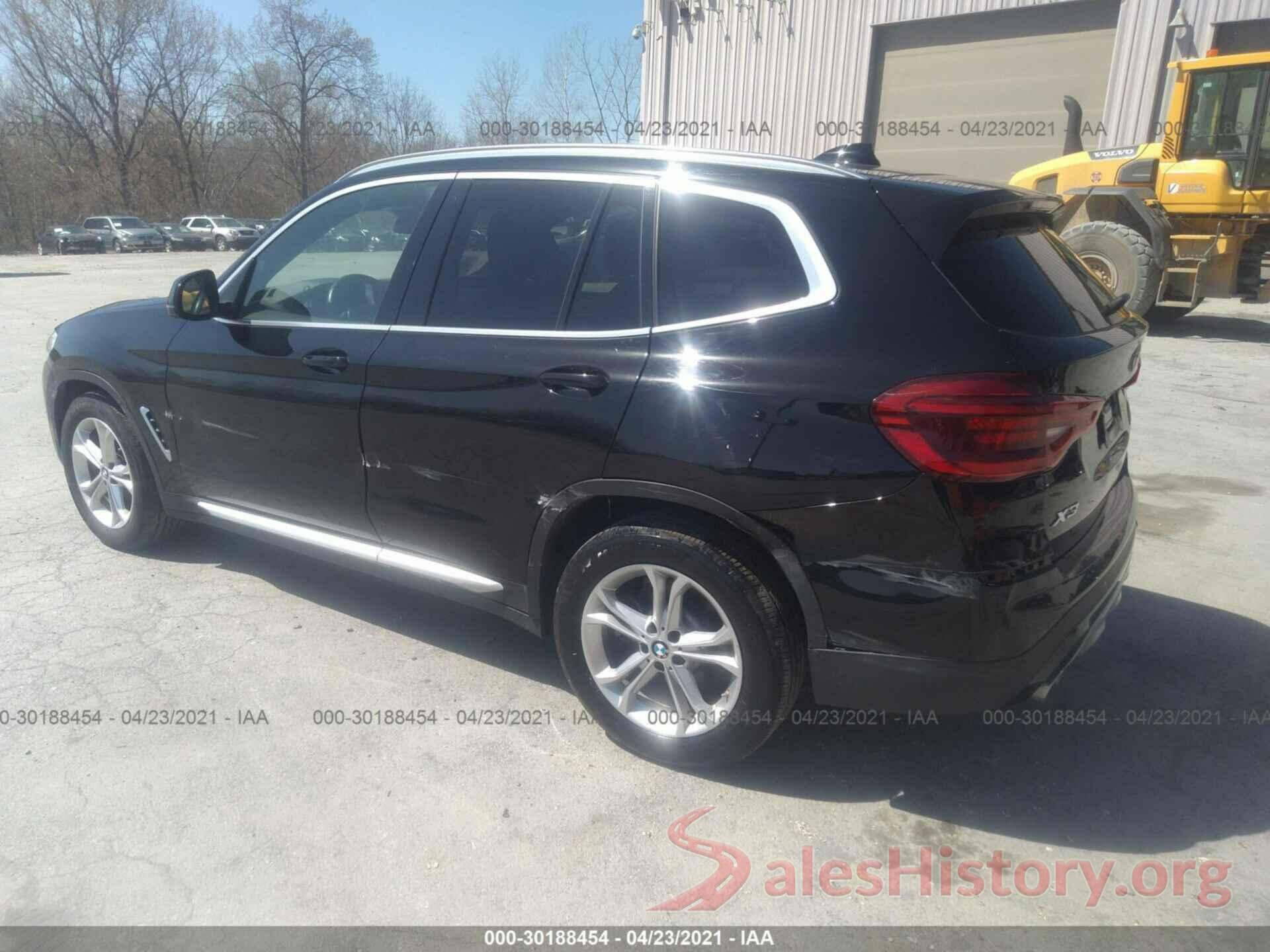 5UXTR7C56KLR44372 2019 BMW X3