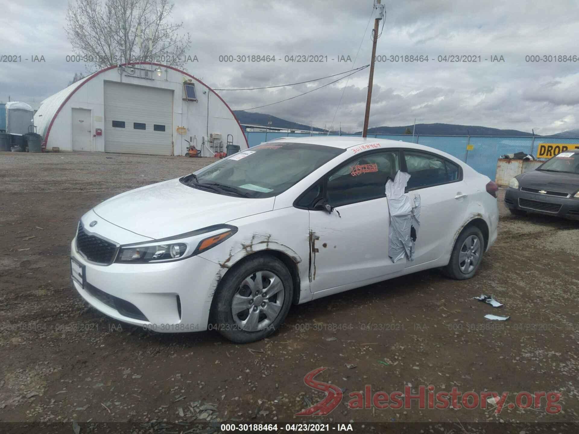 3KPFL4A71JE263689 2018 KIA FORTE