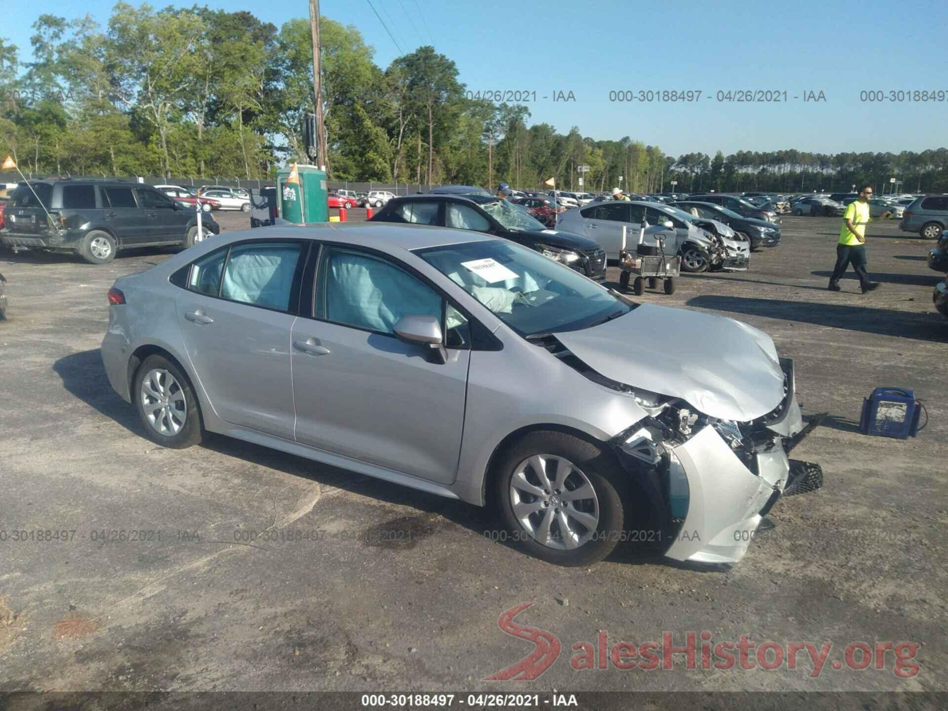 5YFEPMAE2MP214017 2021 TOYOTA COROLLA