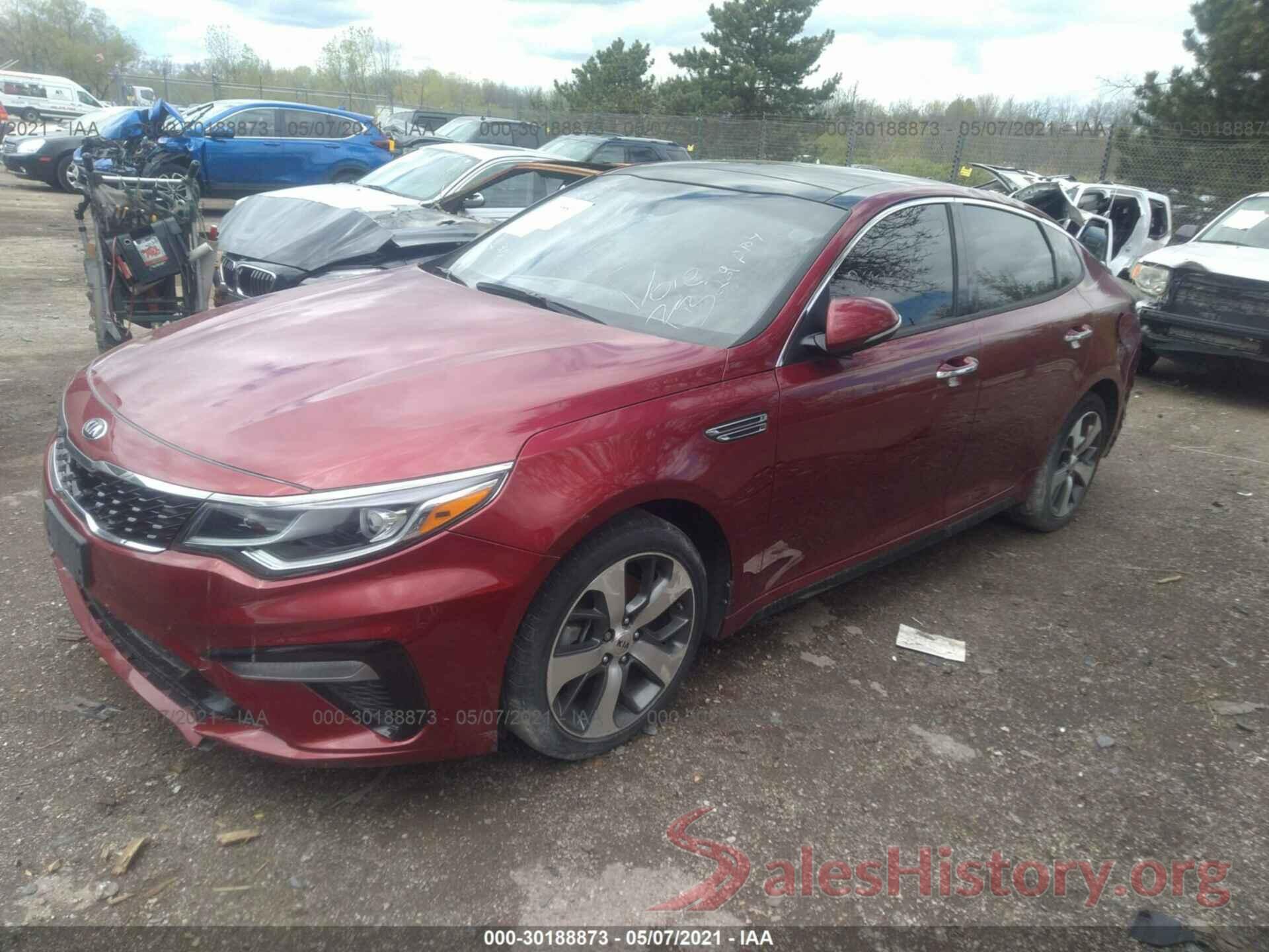 5XXGT4L38KG286314 2019 KIA OPTIMA