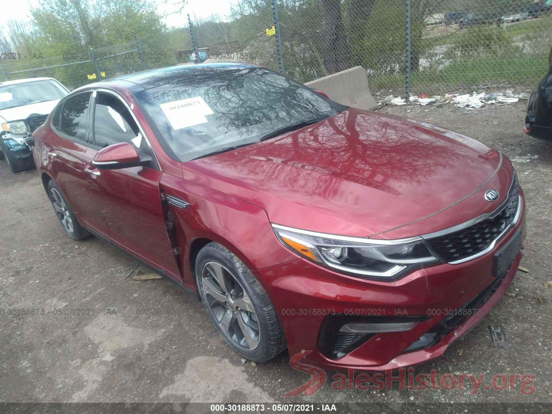 5XXGT4L38KG286314 2019 KIA OPTIMA