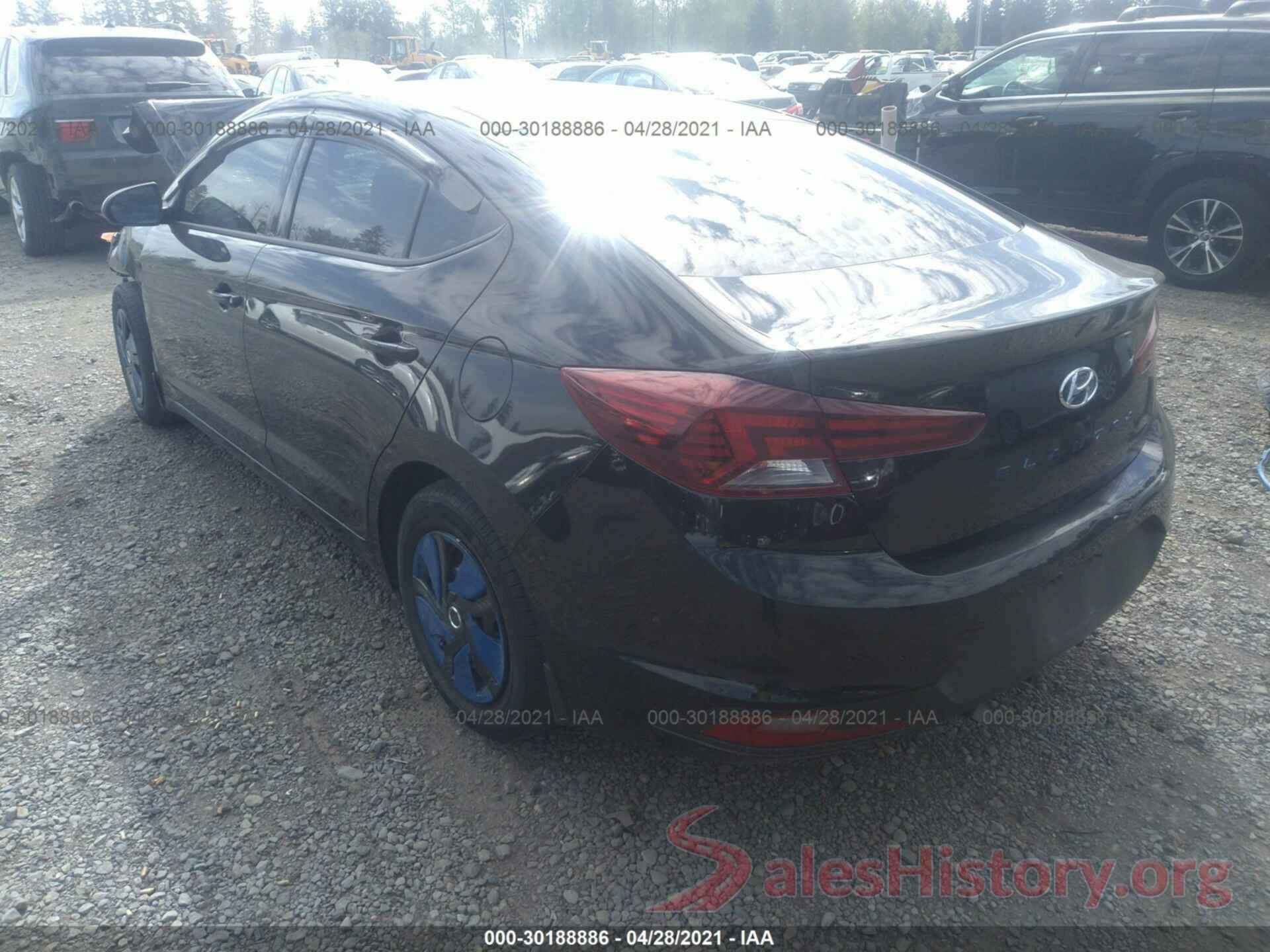 5NPD74LF4KH492381 2019 HYUNDAI ELANTRA