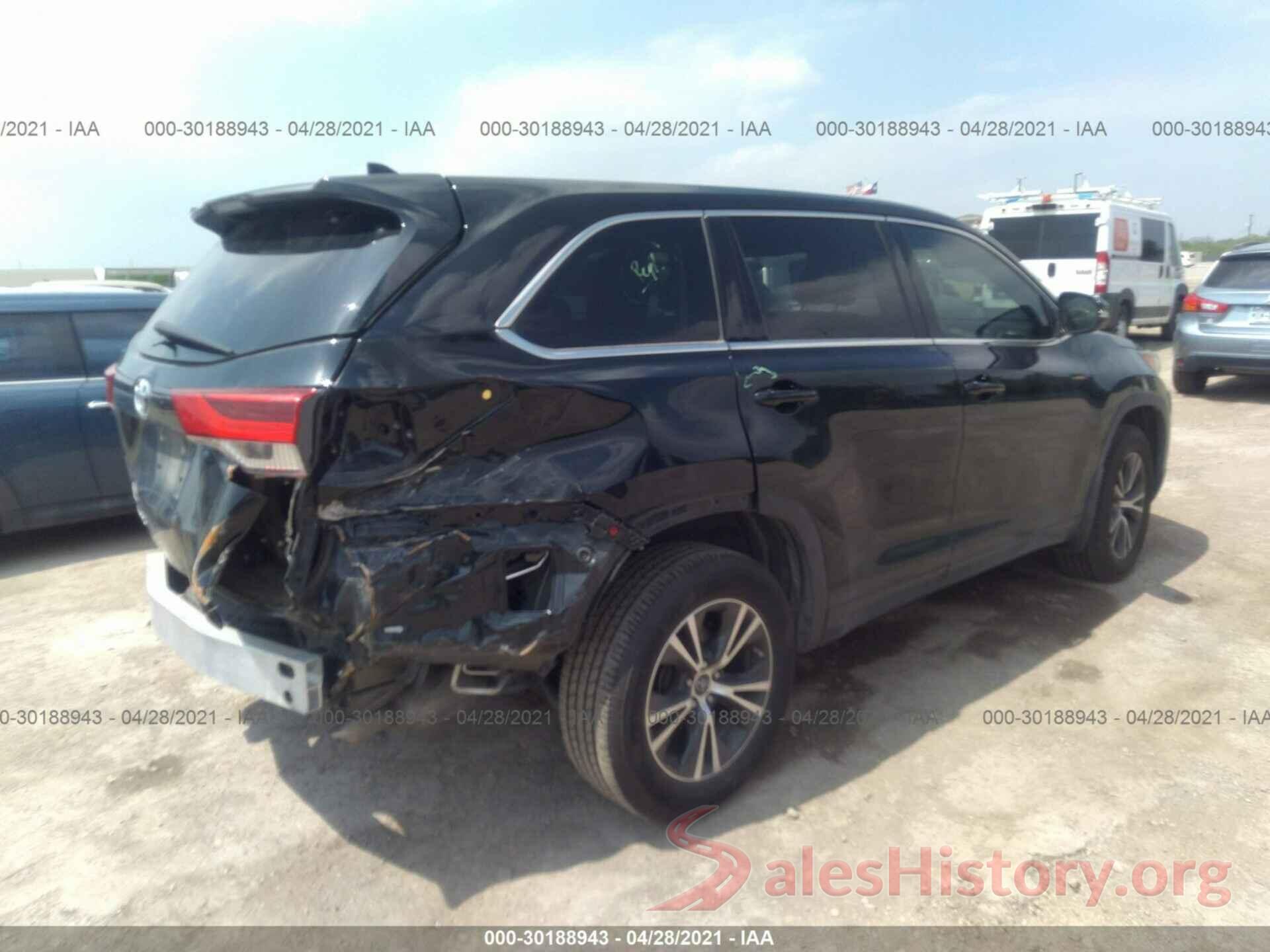 5TDZZRFH6HS233792 2017 TOYOTA HIGHLANDER