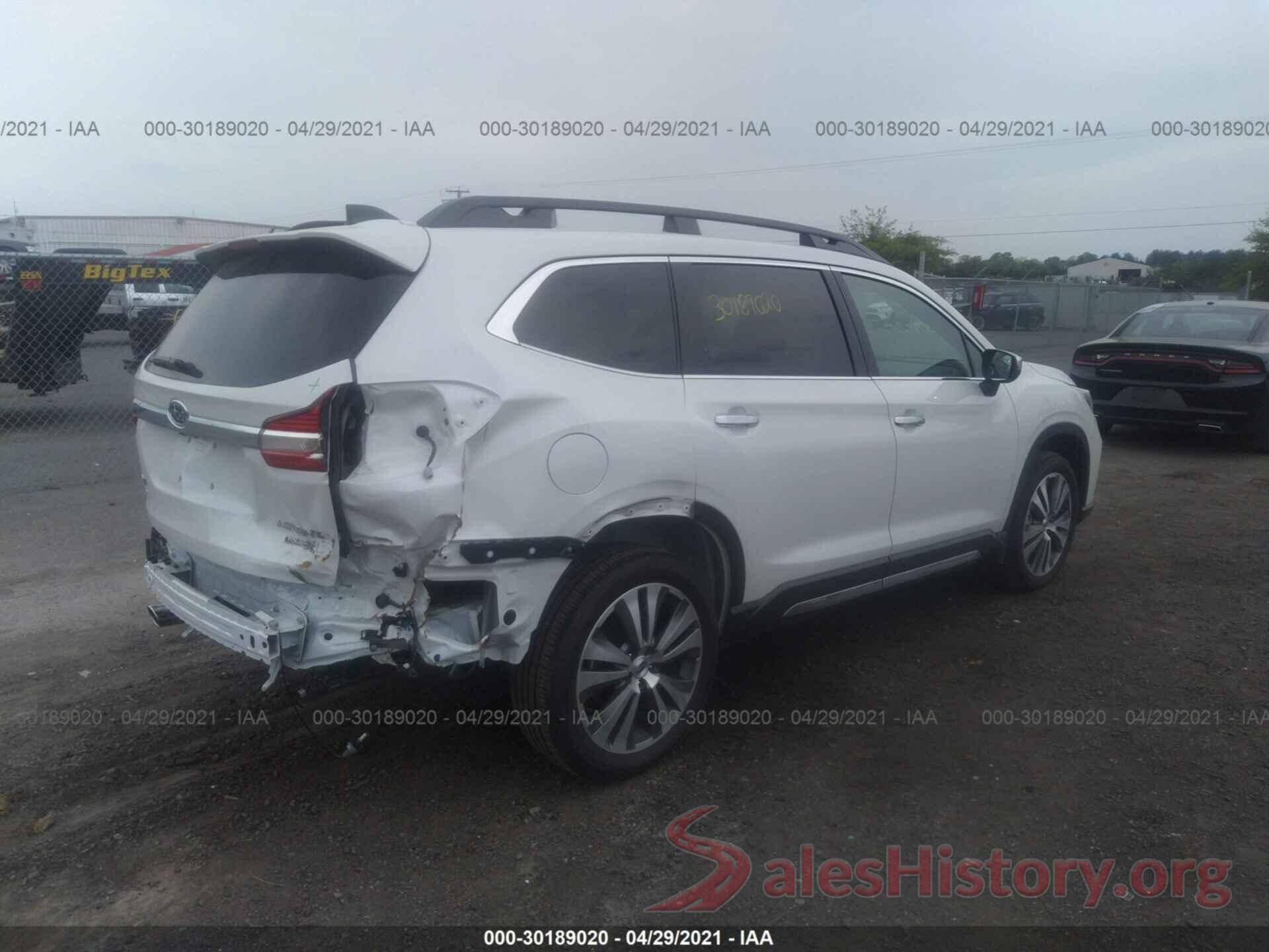 4S4WMARDXM3422674 2021 SUBARU ASCENT