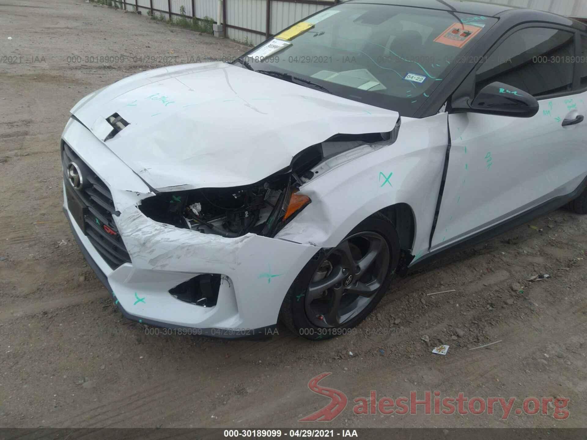 KMHTG6AF2LU025957 2020 HYUNDAI VELOSTER